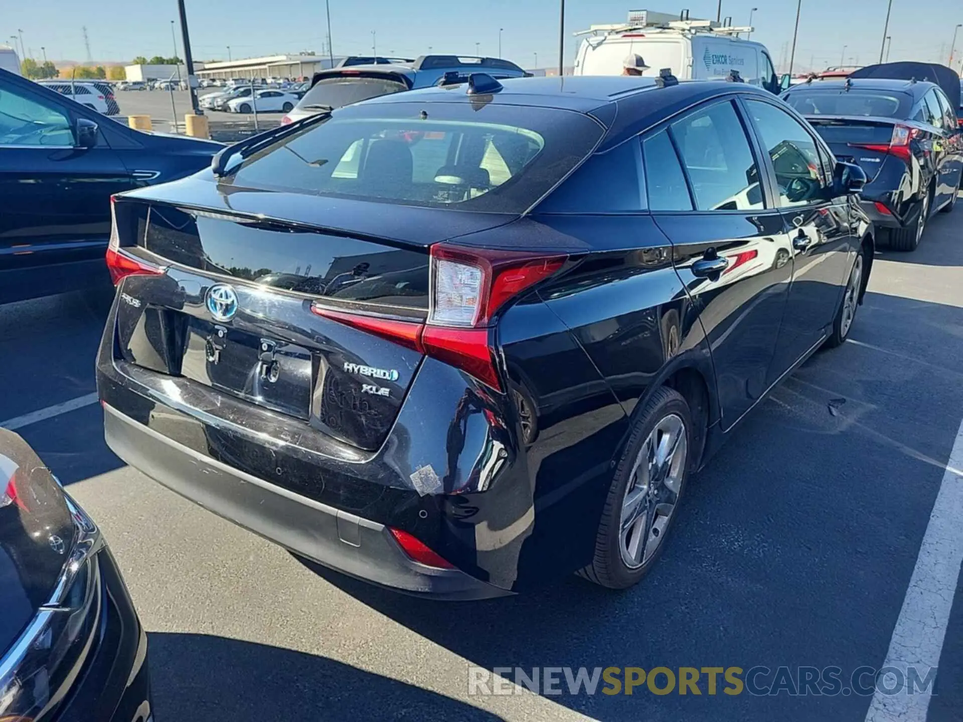7 fotografías del automóvil dañado JTDKAMFU1N3161020 TOYOTA PRIUS 2022