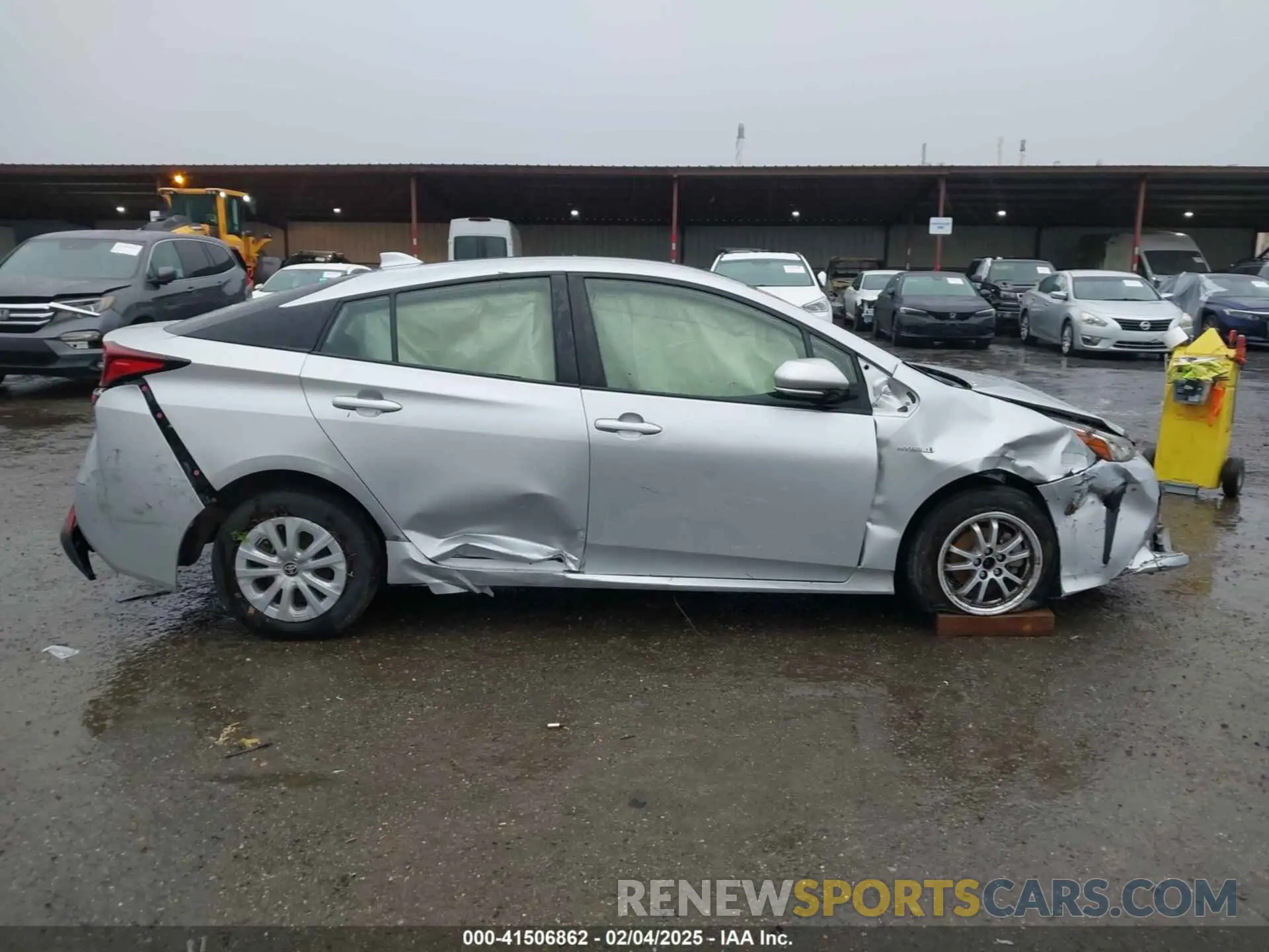 14 fotografías del automóvil dañado JTDKAMFU1N3177055 TOYOTA PRIUS 2022