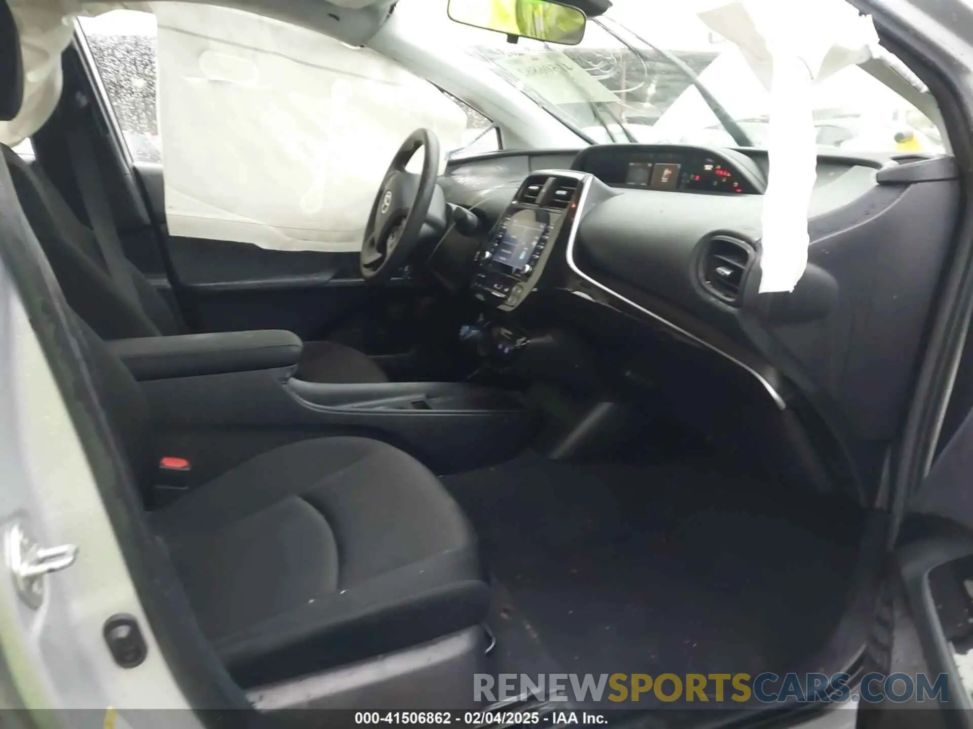 5 fotografías del automóvil dañado JTDKAMFU1N3177055 TOYOTA PRIUS 2022