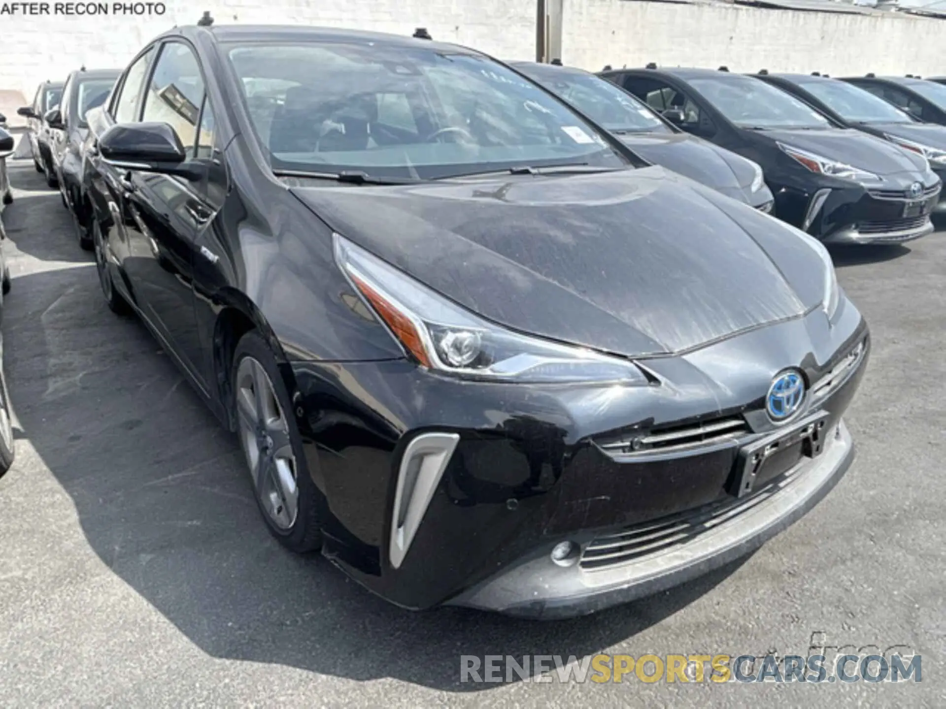 4 fotografías del automóvil dañado JTDKAMFU1N3180277 TOYOTA PRIUS 2022