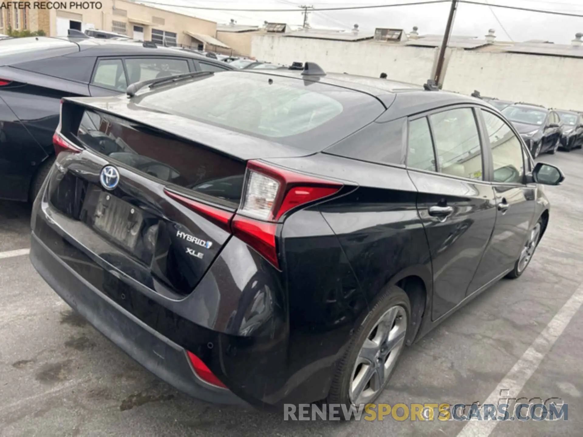 5 fotografías del automóvil dañado JTDKAMFU1N3180523 TOYOTA PRIUS 2022