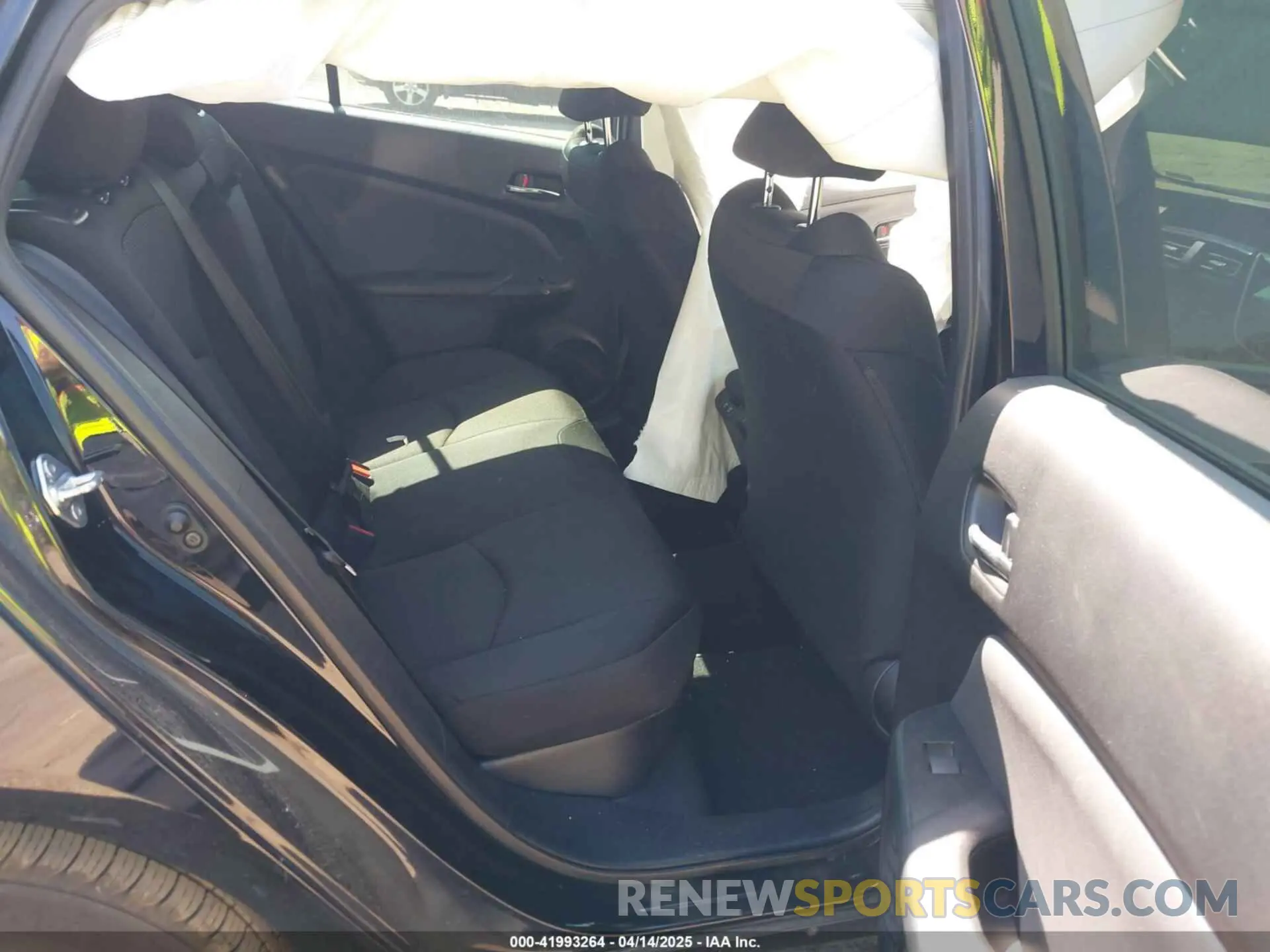 8 fotografías del automóvil dañado JTDKAMFU1N3182790 TOYOTA PRIUS 2022