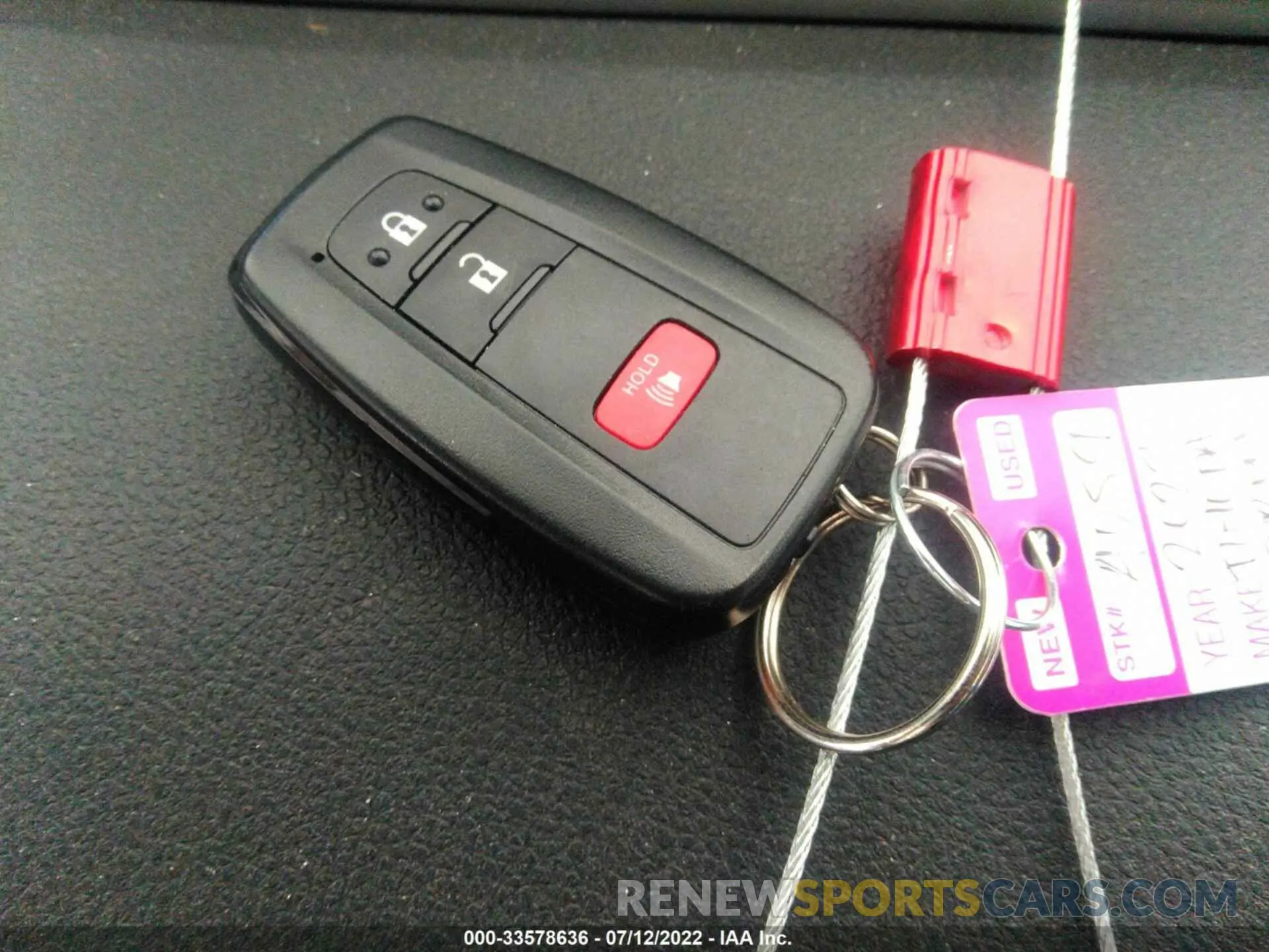 11 fotografías del automóvil dañado JTDKAMFU2N3169322 TOYOTA PRIUS 2022