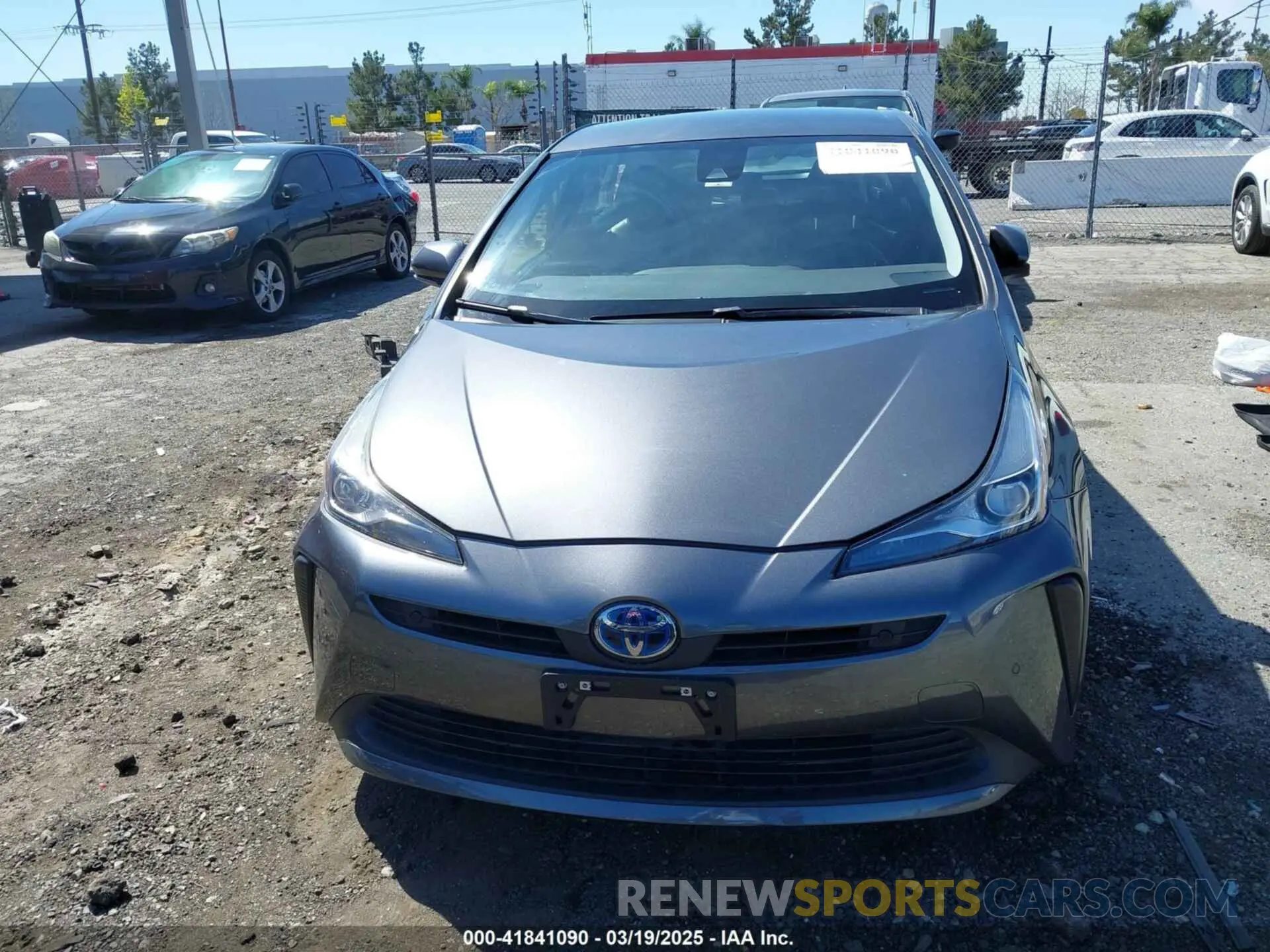 11 fotografías del automóvil dañado JTDKAMFU2N3172026 TOYOTA PRIUS 2022