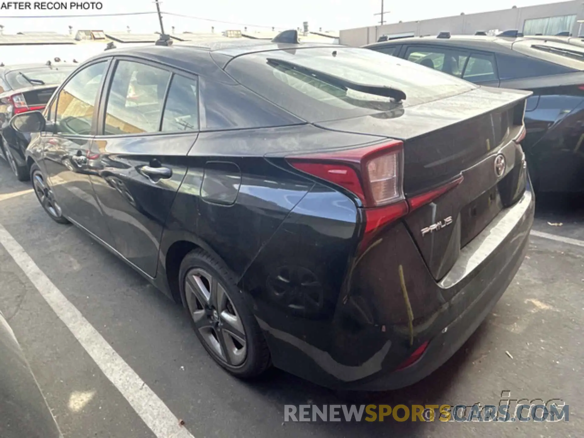 10 fotografías del automóvil dañado JTDKAMFU2N3180319 TOYOTA PRIUS 2022