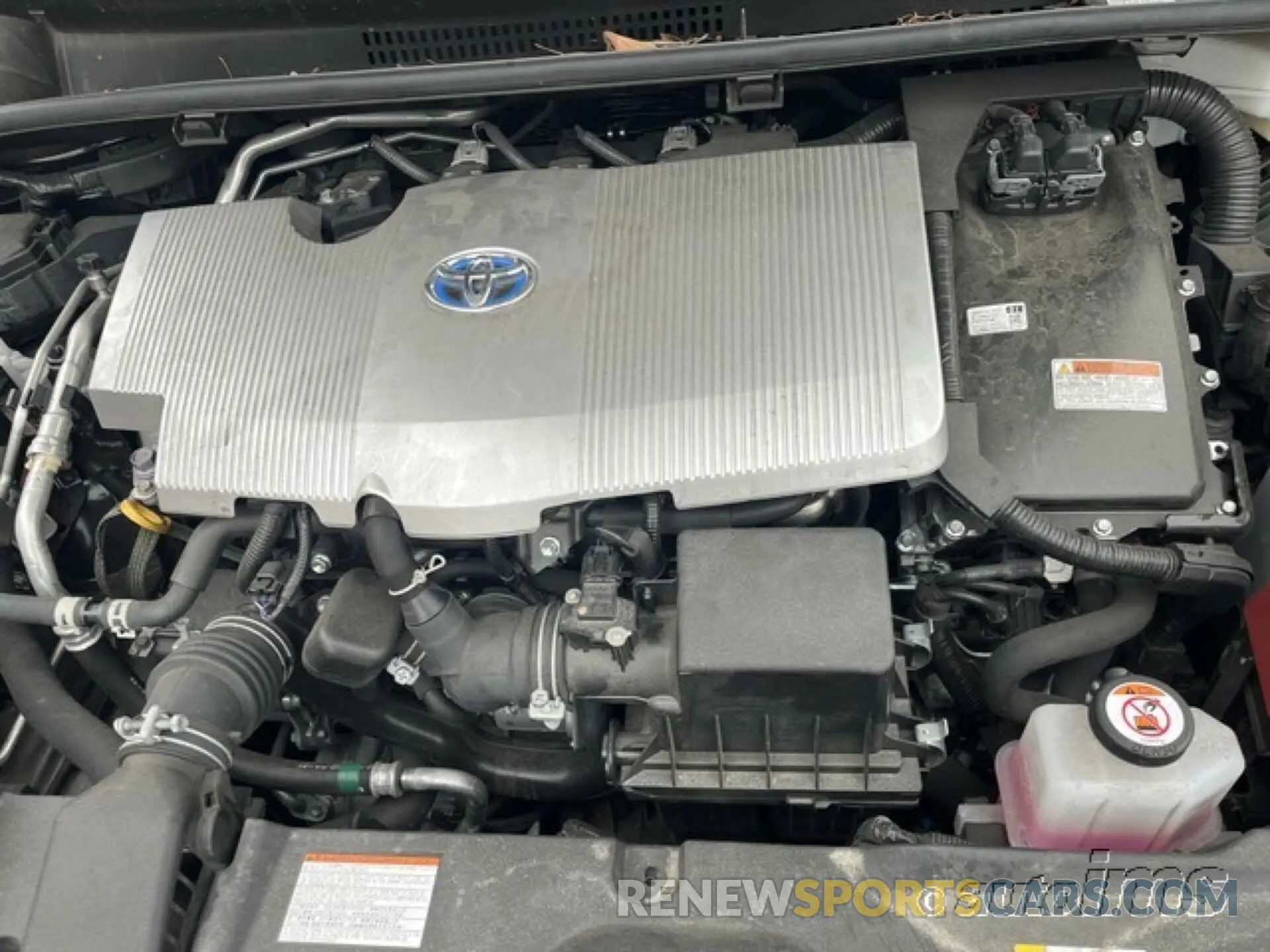 12 fotografías del automóvil dañado JTDKAMFU2N3180319 TOYOTA PRIUS 2022