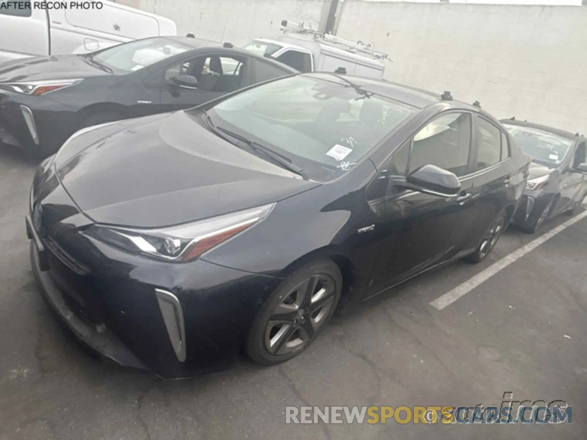 11 fotografías del automóvil dañado JTDKAMFU2N3180482 TOYOTA PRIUS 2022