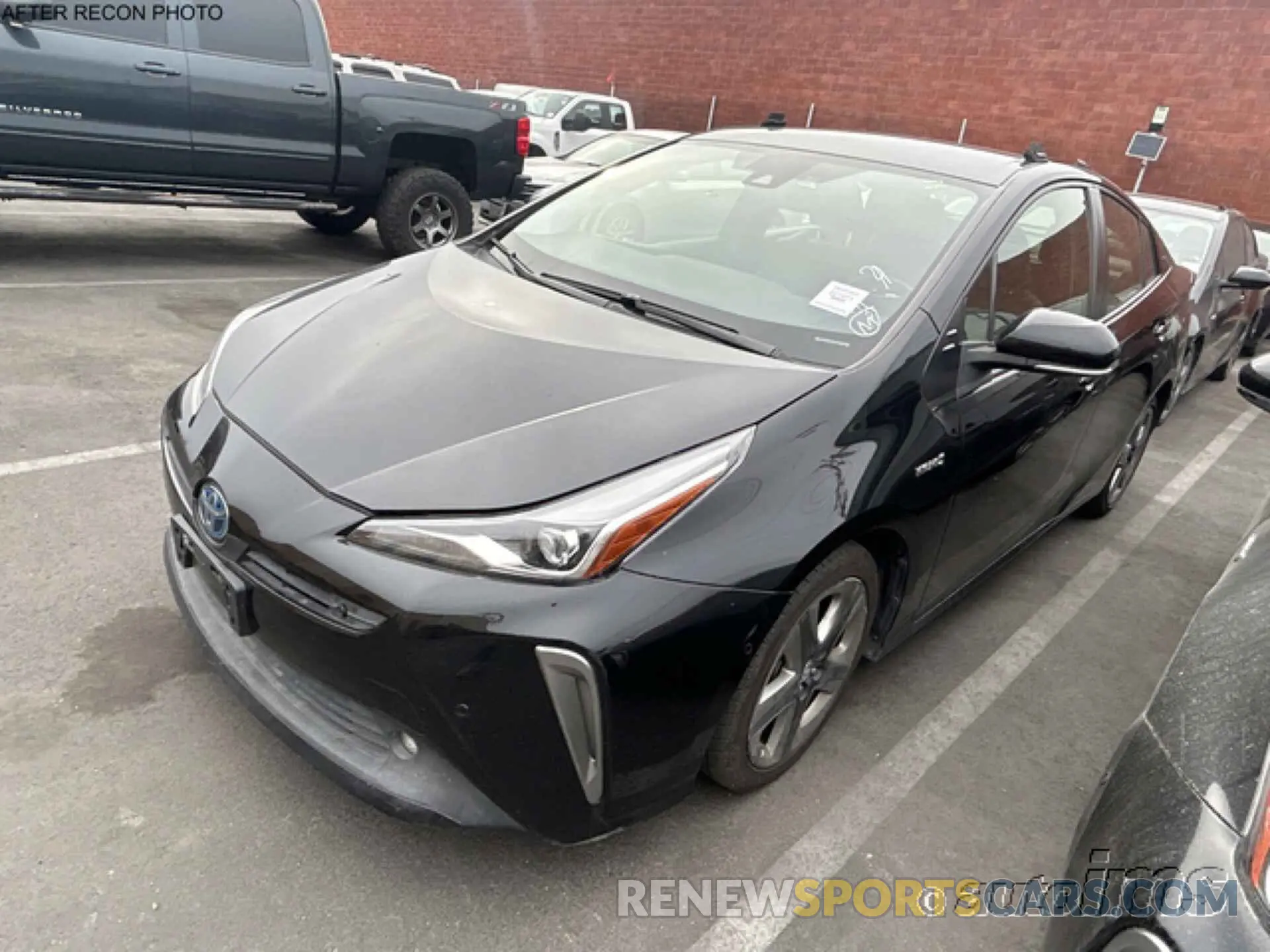 5 fotografías del automóvil dañado JTDKAMFU3N3159897 TOYOTA PRIUS 2022
