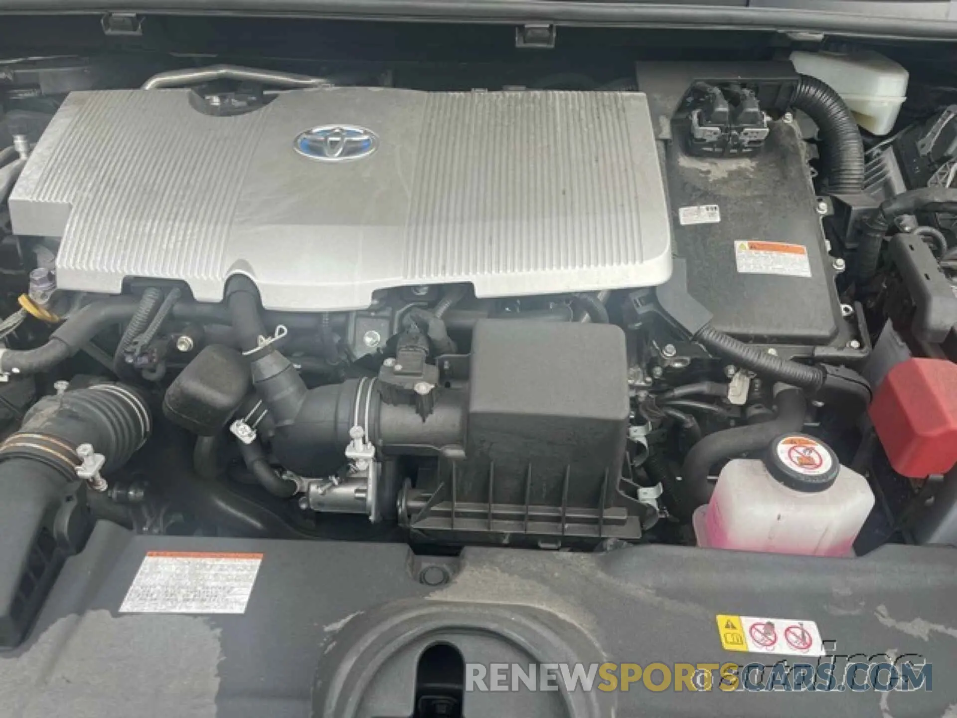 9 fotografías del automóvil dañado JTDKAMFU3N3159897 TOYOTA PRIUS 2022