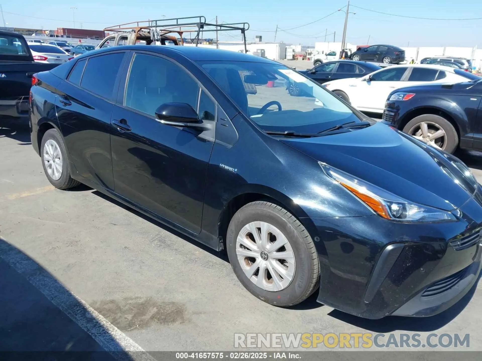 1 fotografías del automóvil dañado JTDKAMFU3N3165036 TOYOTA PRIUS 2022
