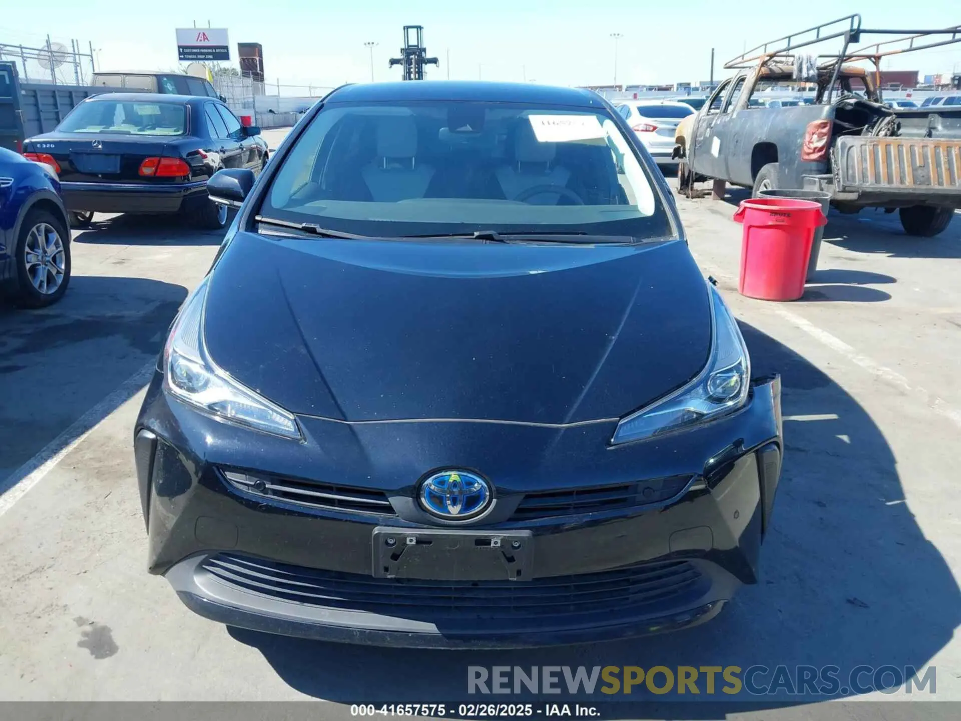 13 fotografías del automóvil dañado JTDKAMFU3N3165036 TOYOTA PRIUS 2022