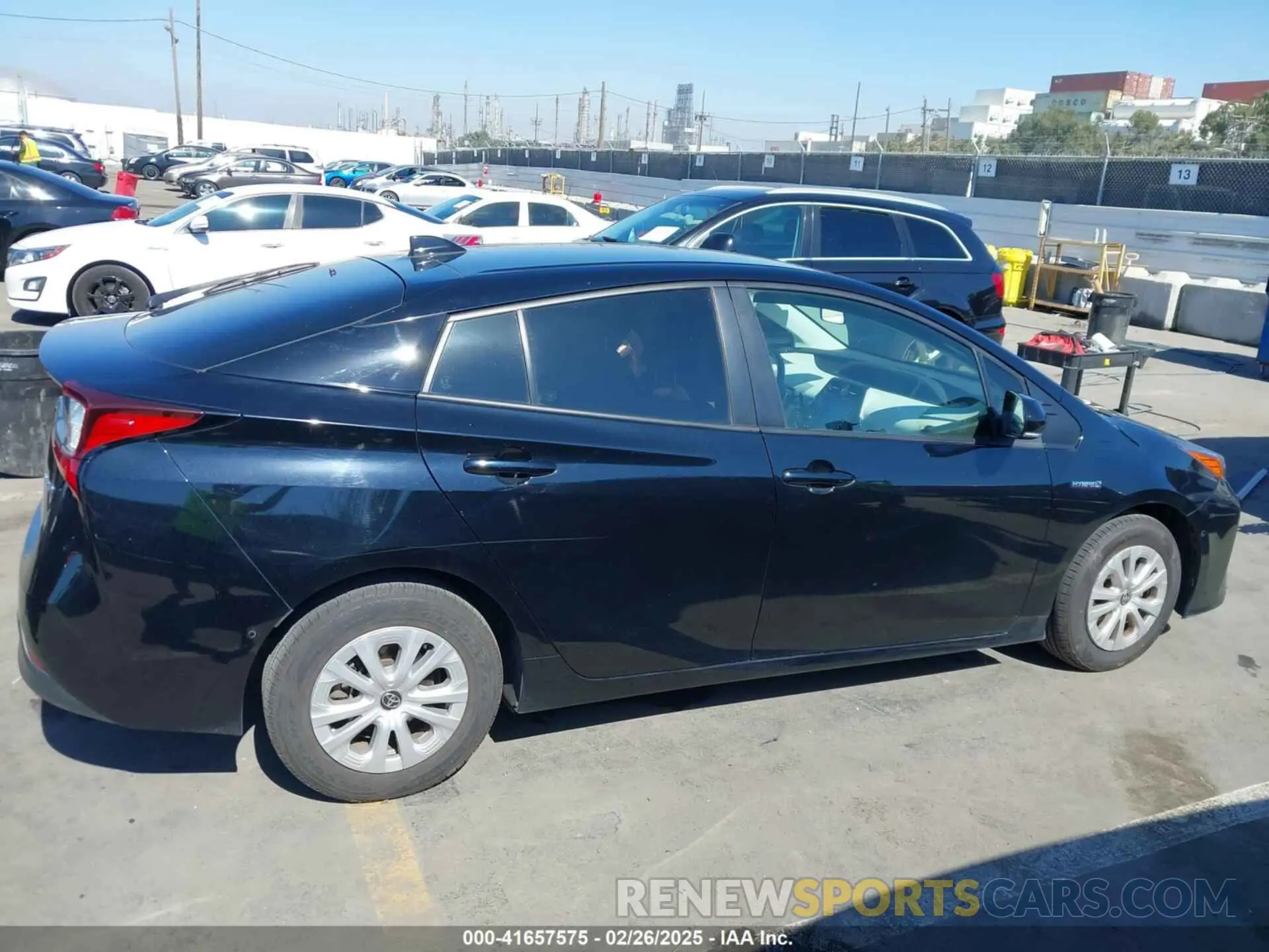 14 fotografías del automóvil dañado JTDKAMFU3N3165036 TOYOTA PRIUS 2022