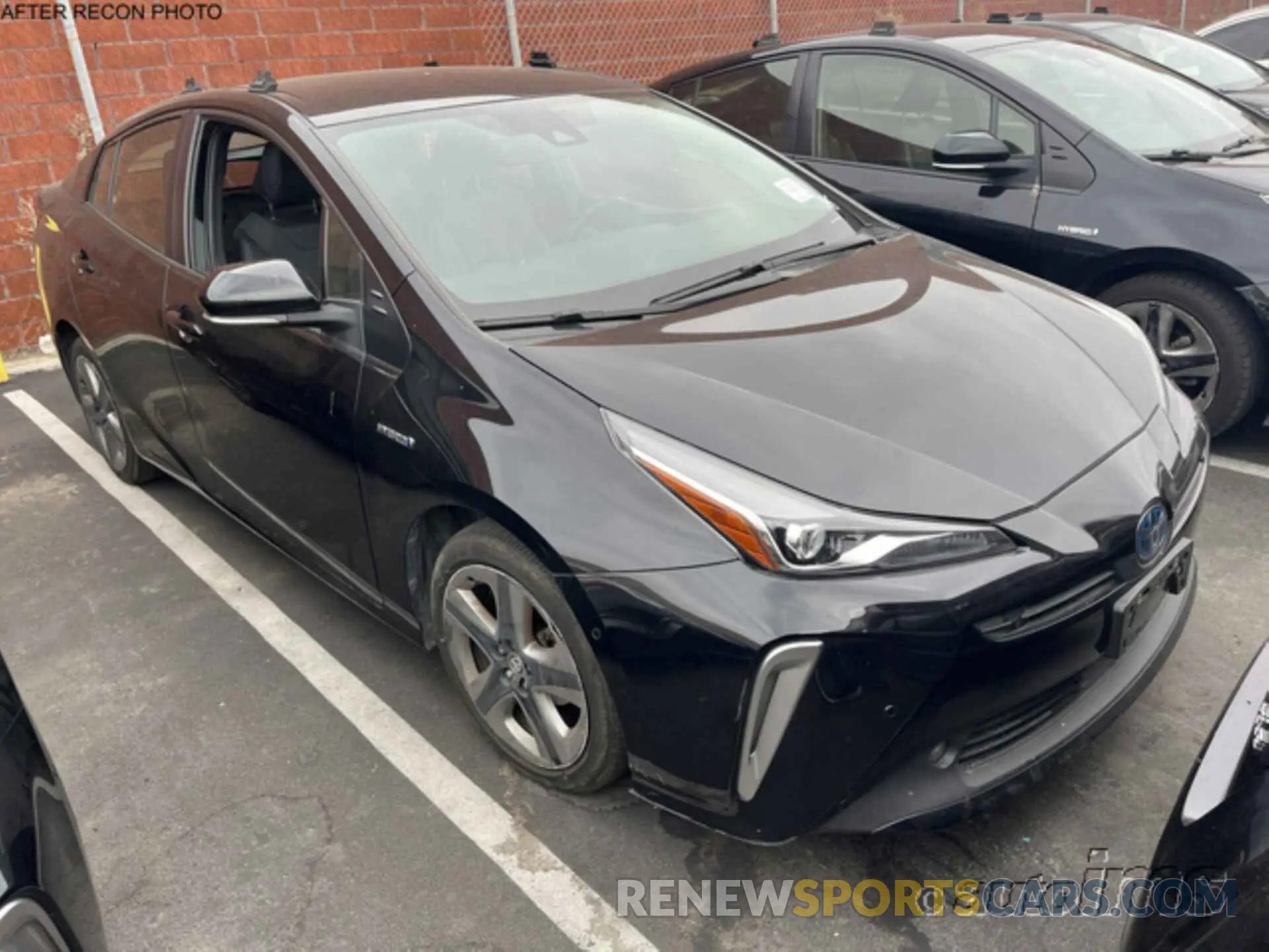 3 fotografías del automóvil dañado JTDKAMFU3N3180295 TOYOTA PRIUS 2022