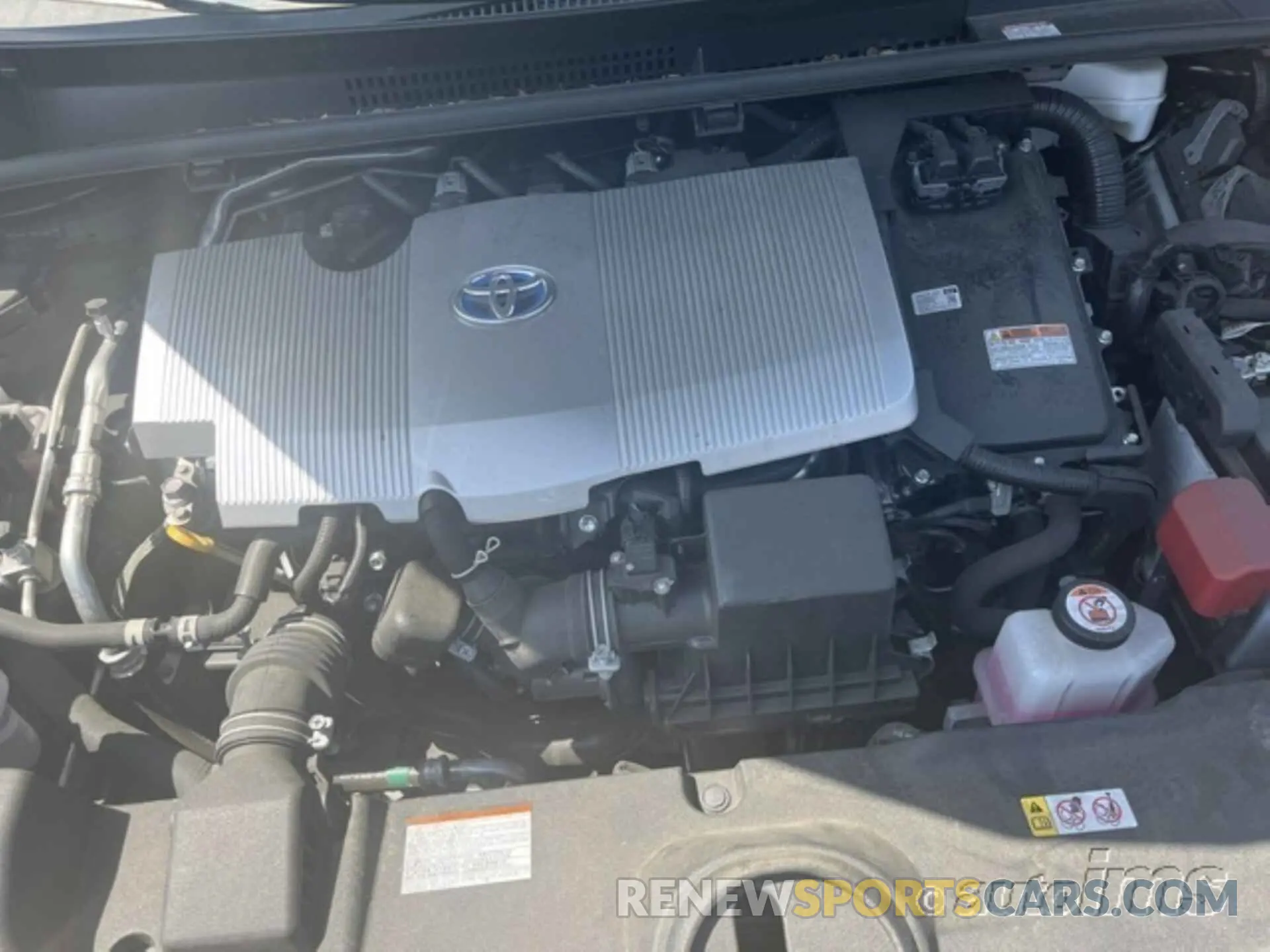 5 fotografías del automóvil dañado JTDKAMFU3N3180295 TOYOTA PRIUS 2022