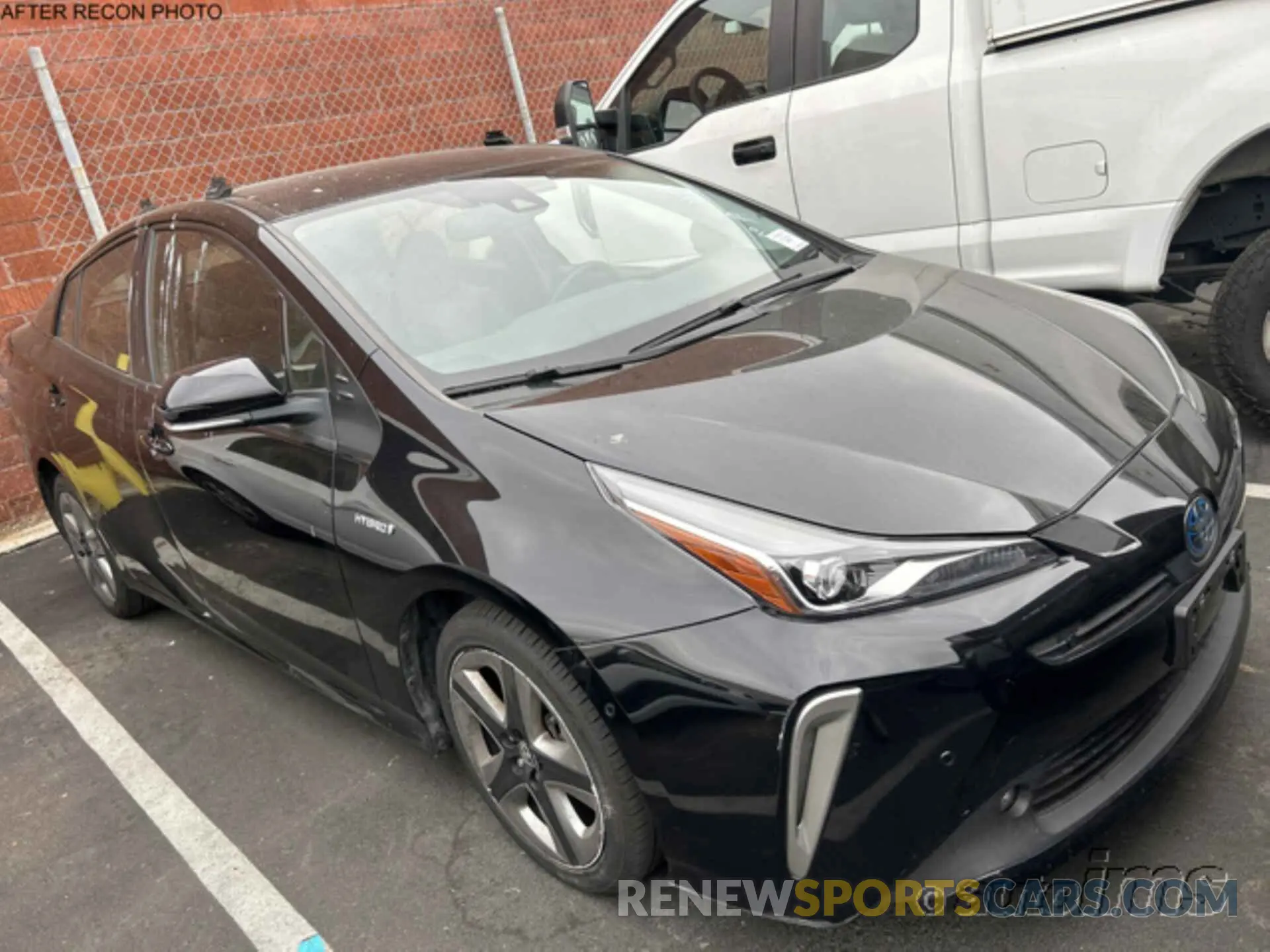 10 fotografías del automóvil dañado JTDKAMFU3N3180328 TOYOTA PRIUS 2022