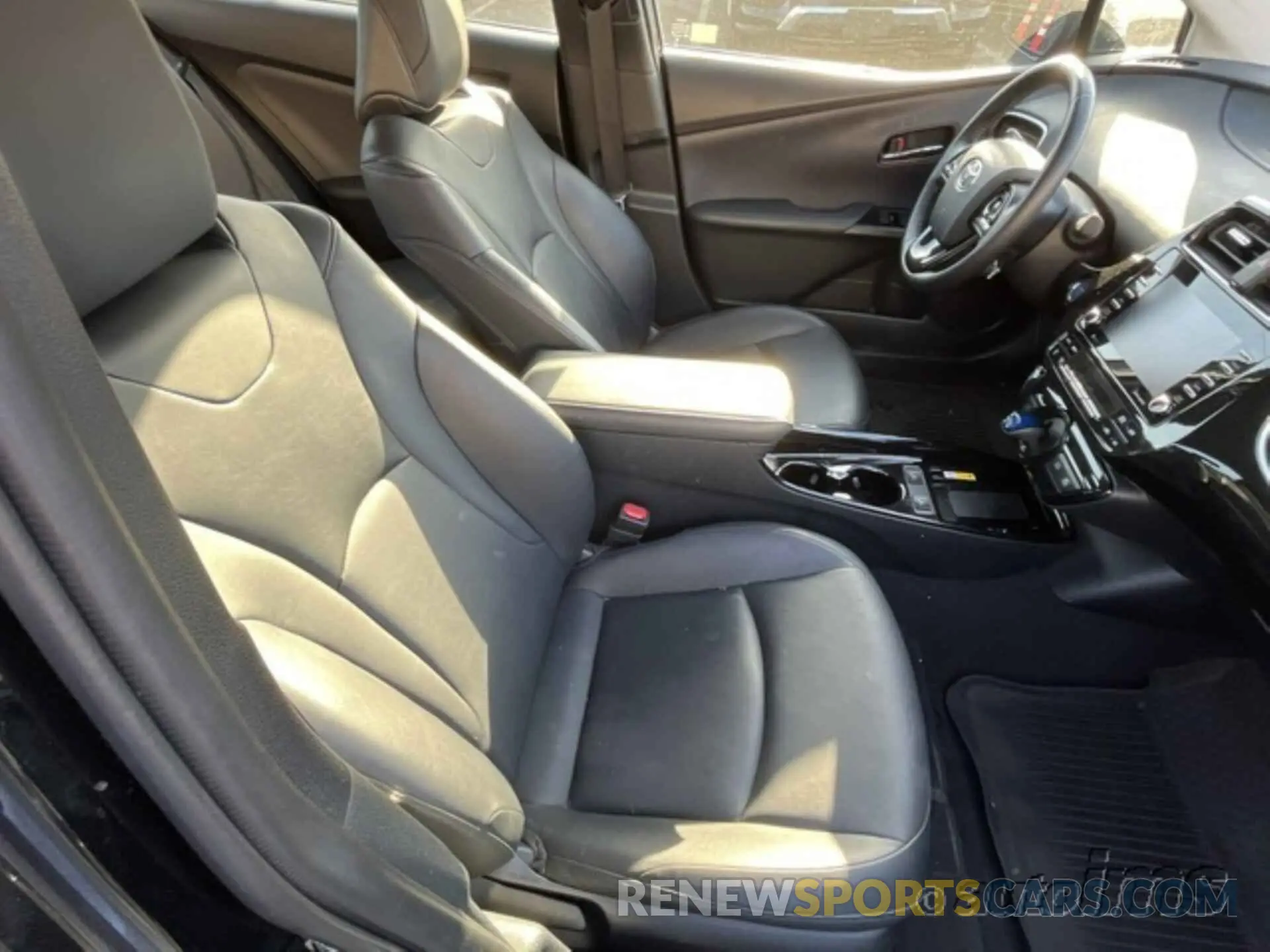 12 fotografías del automóvil dañado JTDKAMFU3N3180328 TOYOTA PRIUS 2022