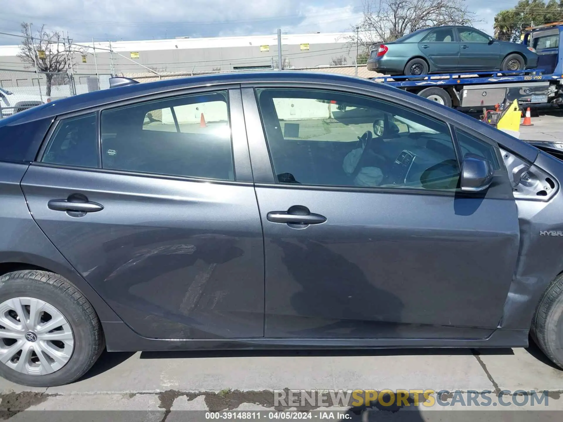 13 fotografías del automóvil dañado JTDKAMFU4N3177258 TOYOTA PRIUS 2022
