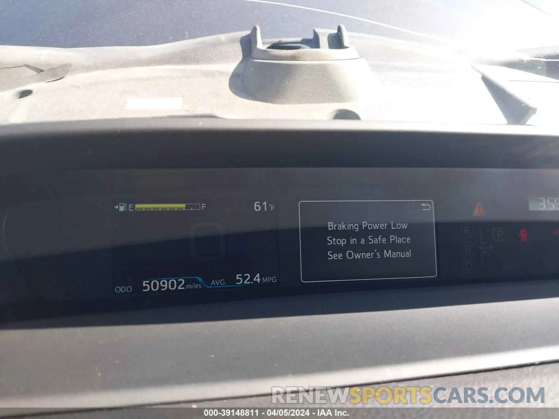 7 fotografías del automóvil dañado JTDKAMFU4N3177258 TOYOTA PRIUS 2022