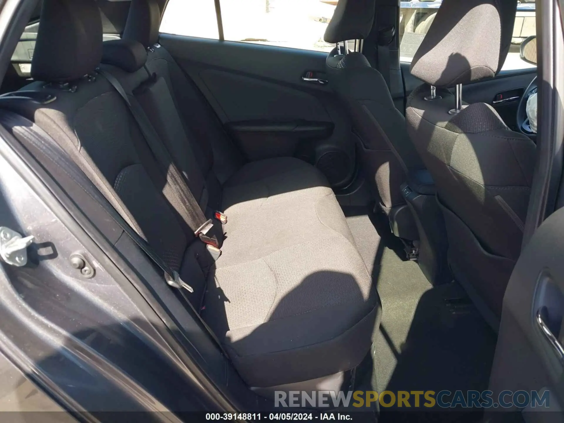 8 fotografías del automóvil dañado JTDKAMFU4N3177258 TOYOTA PRIUS 2022