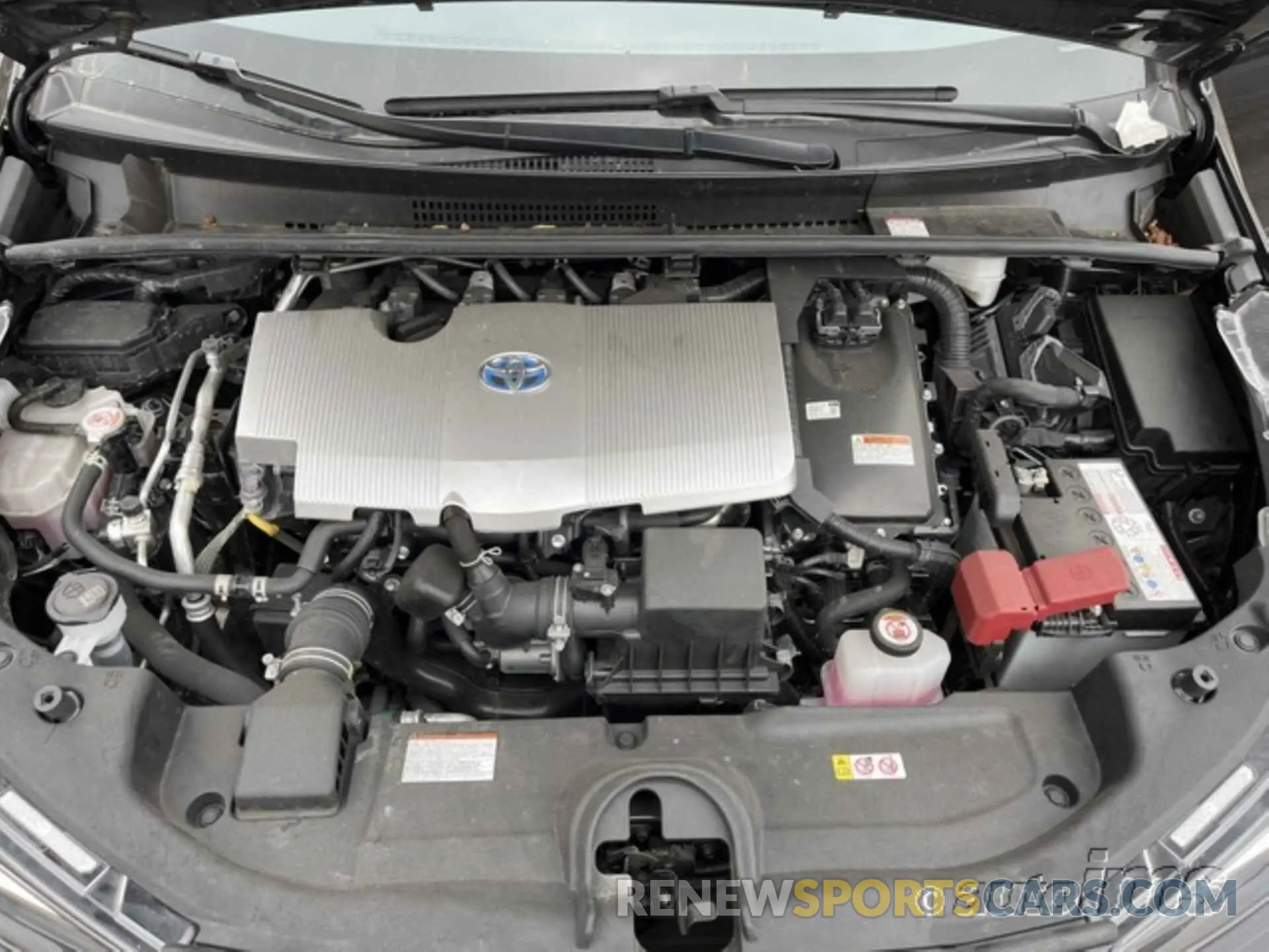 4 fotografías del automóvil dañado JTDKAMFU4N3179009 TOYOTA PRIUS 2022