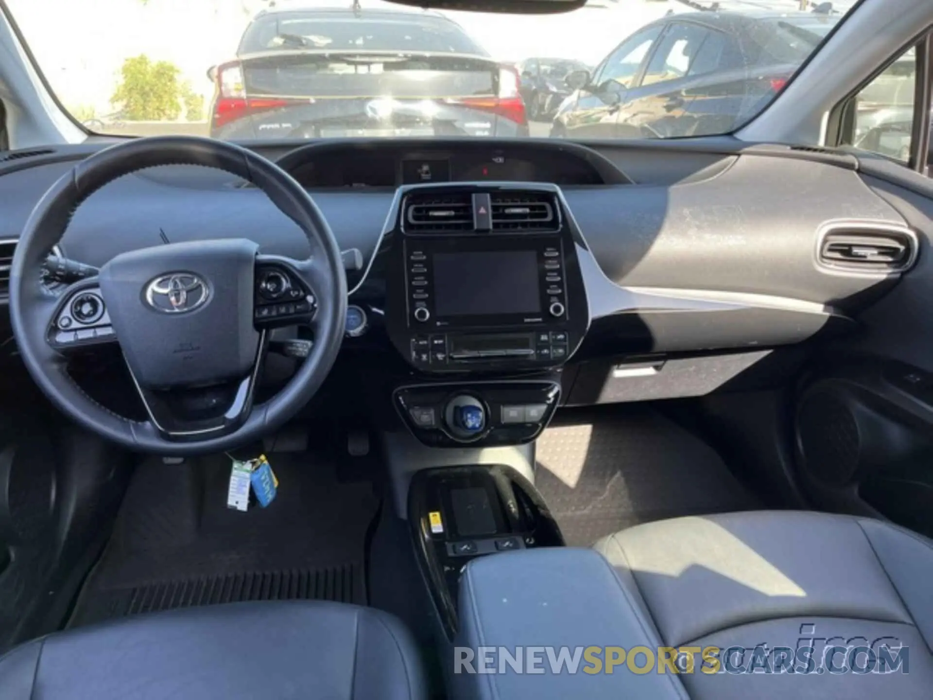 12 fotografías del automóvil dañado JTDKAMFU4N3180192 TOYOTA PRIUS 2022