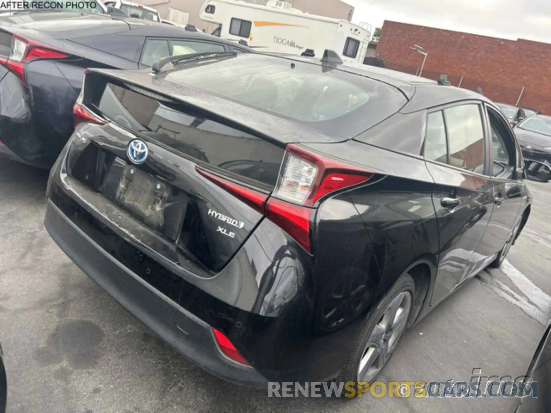 9 fotografías del automóvil dañado JTDKAMFU4N3180192 TOYOTA PRIUS 2022