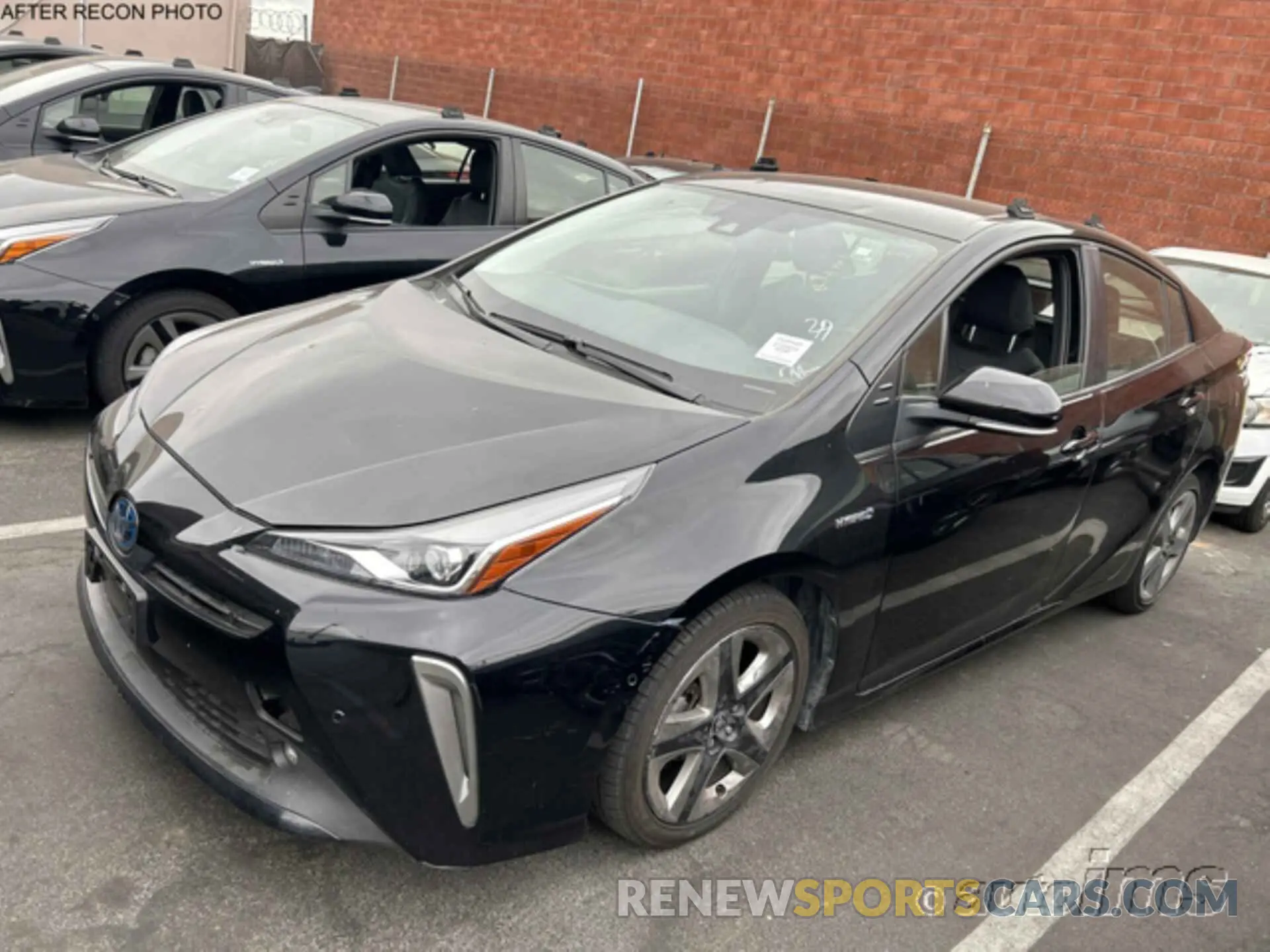 6 fotografías del automóvil dañado JTDKAMFU4N3180306 TOYOTA PRIUS 2022
