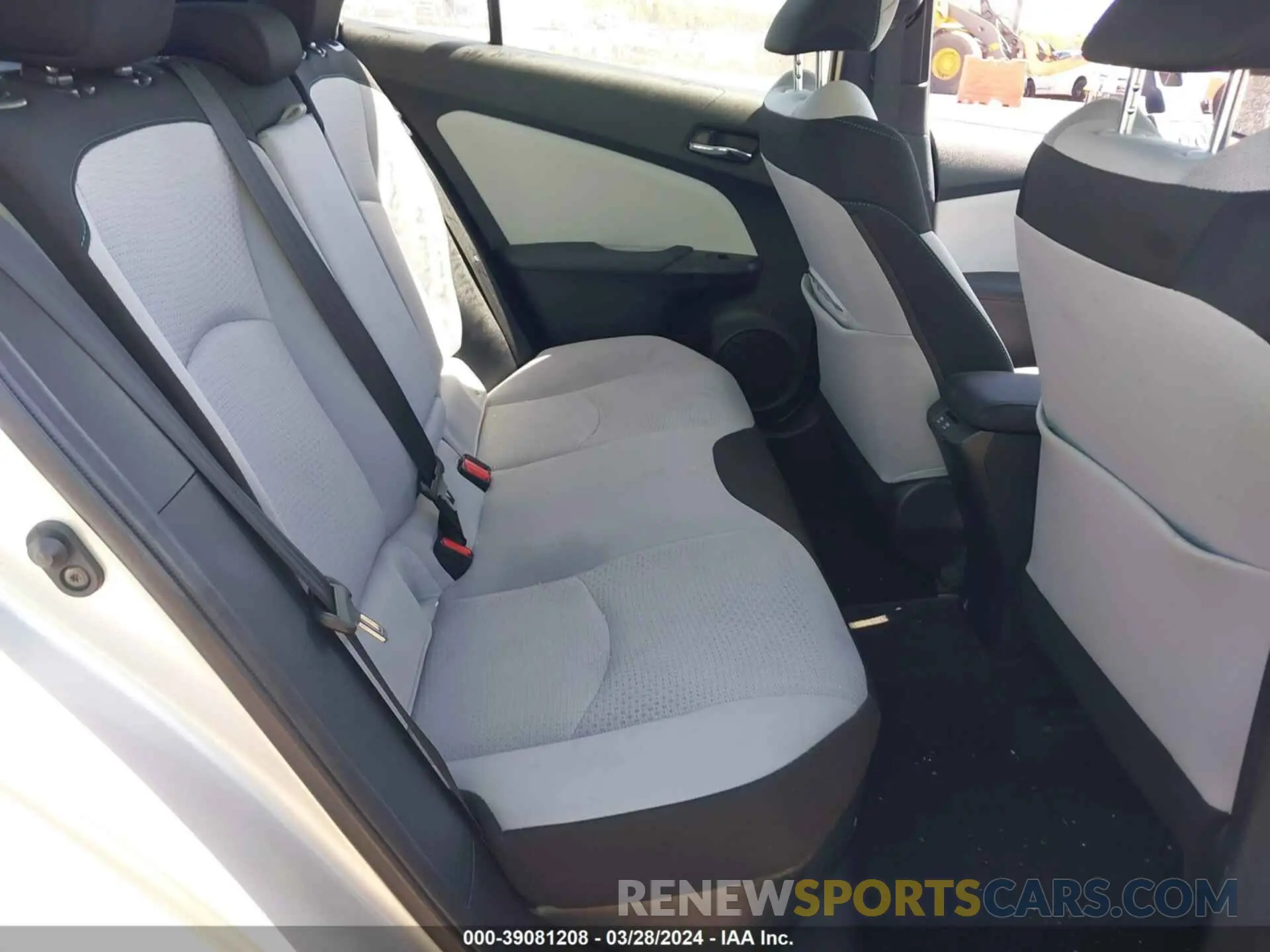 8 fotografías del automóvil dañado JTDKAMFU5N3178967 TOYOTA PRIUS 2022