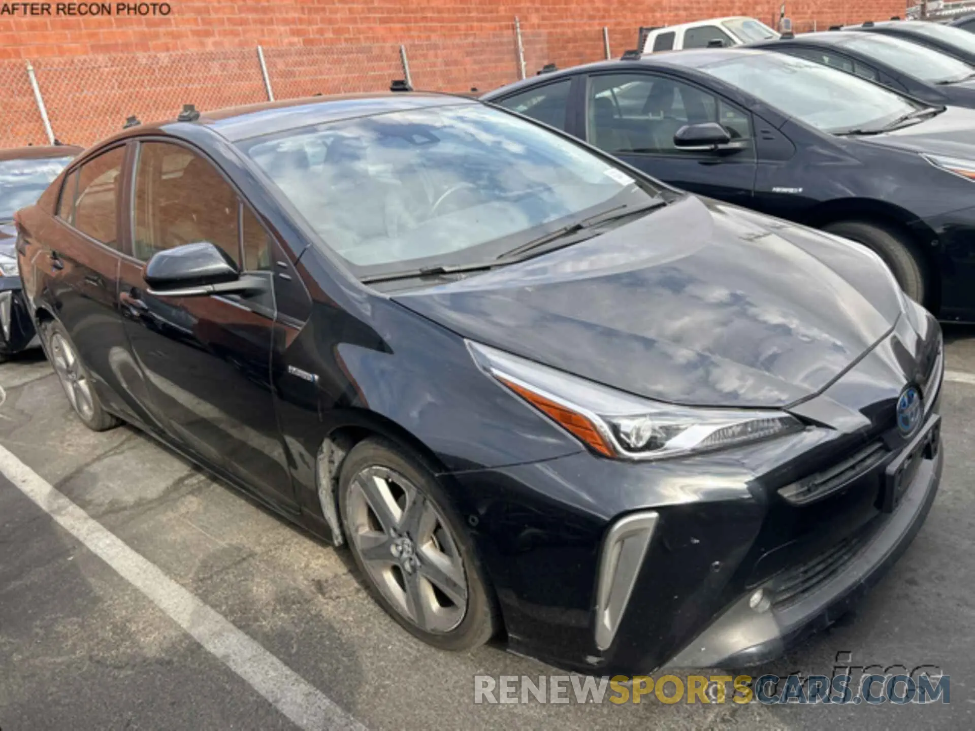 4 fotografías del automóvil dañado JTDKAMFU5N3180234 TOYOTA PRIUS 2022