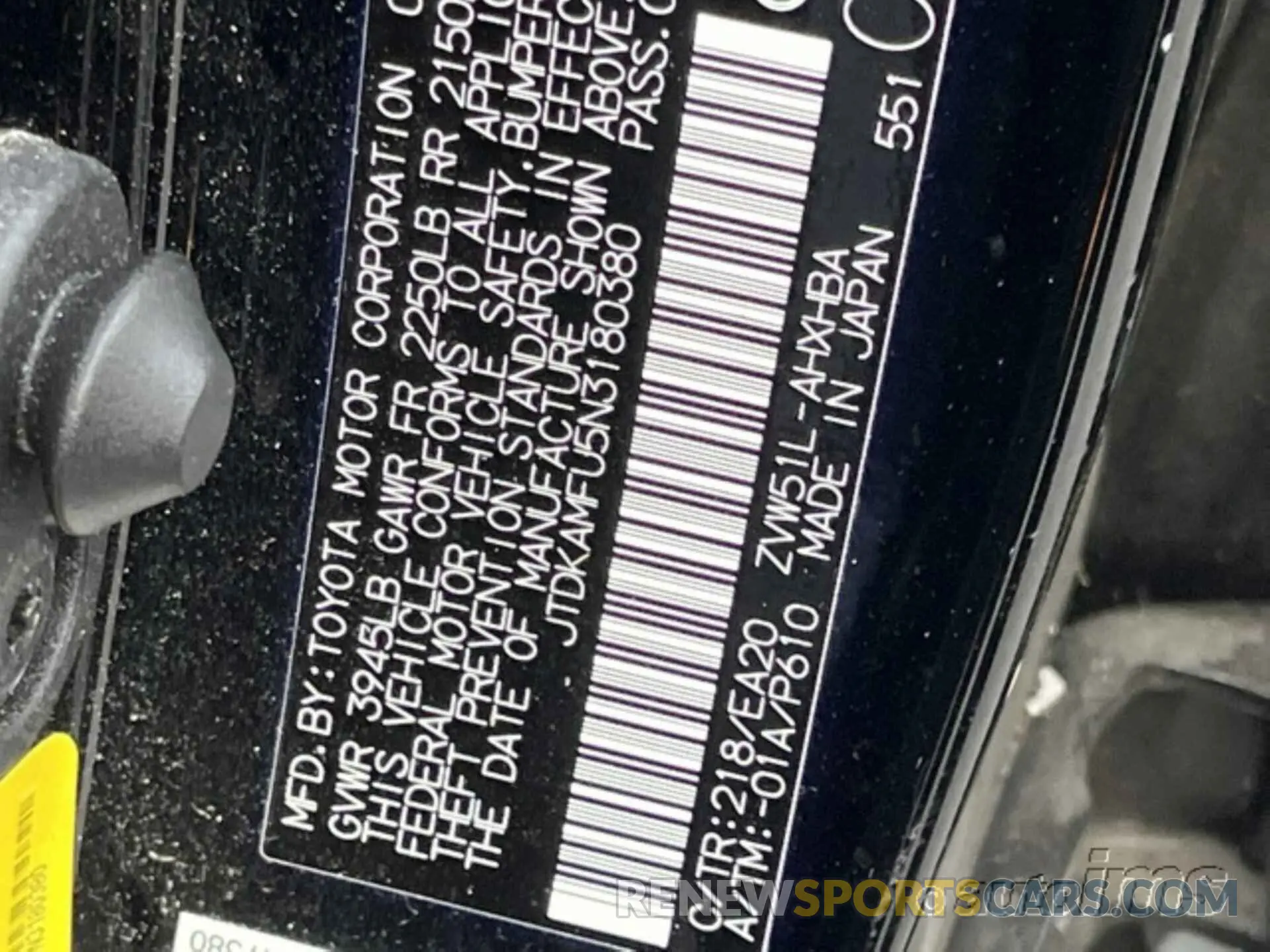 7 fotografías del automóvil dañado JTDKAMFU5N3180380 TOYOTA PRIUS 2022