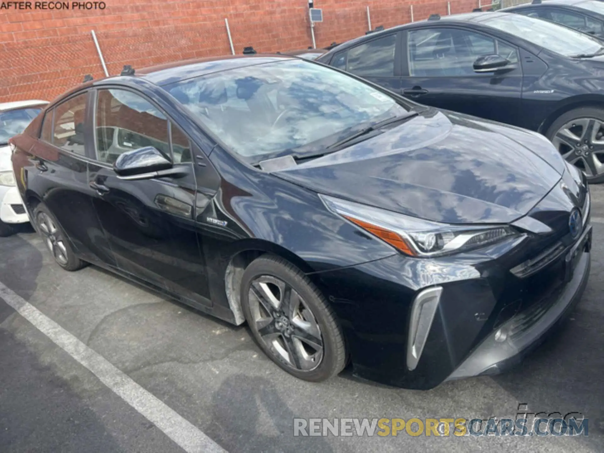 10 fotografías del automóvil dañado JTDKAMFU5N3180587 TOYOTA PRIUS 2022