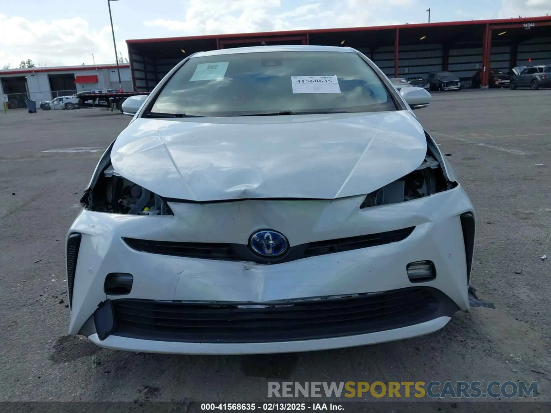 13 fotografías del automóvil dañado JTDKAMFU5N3181724 TOYOTA PRIUS 2022