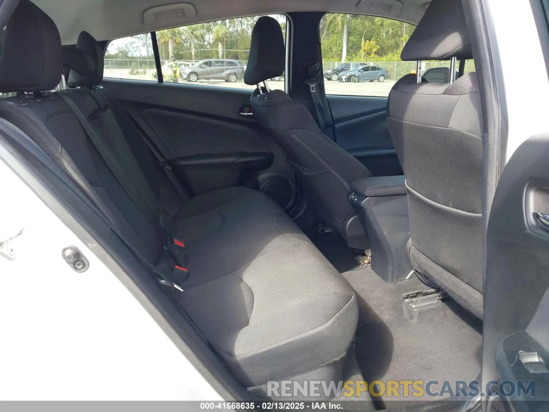 8 fotografías del automóvil dañado JTDKAMFU5N3181724 TOYOTA PRIUS 2022