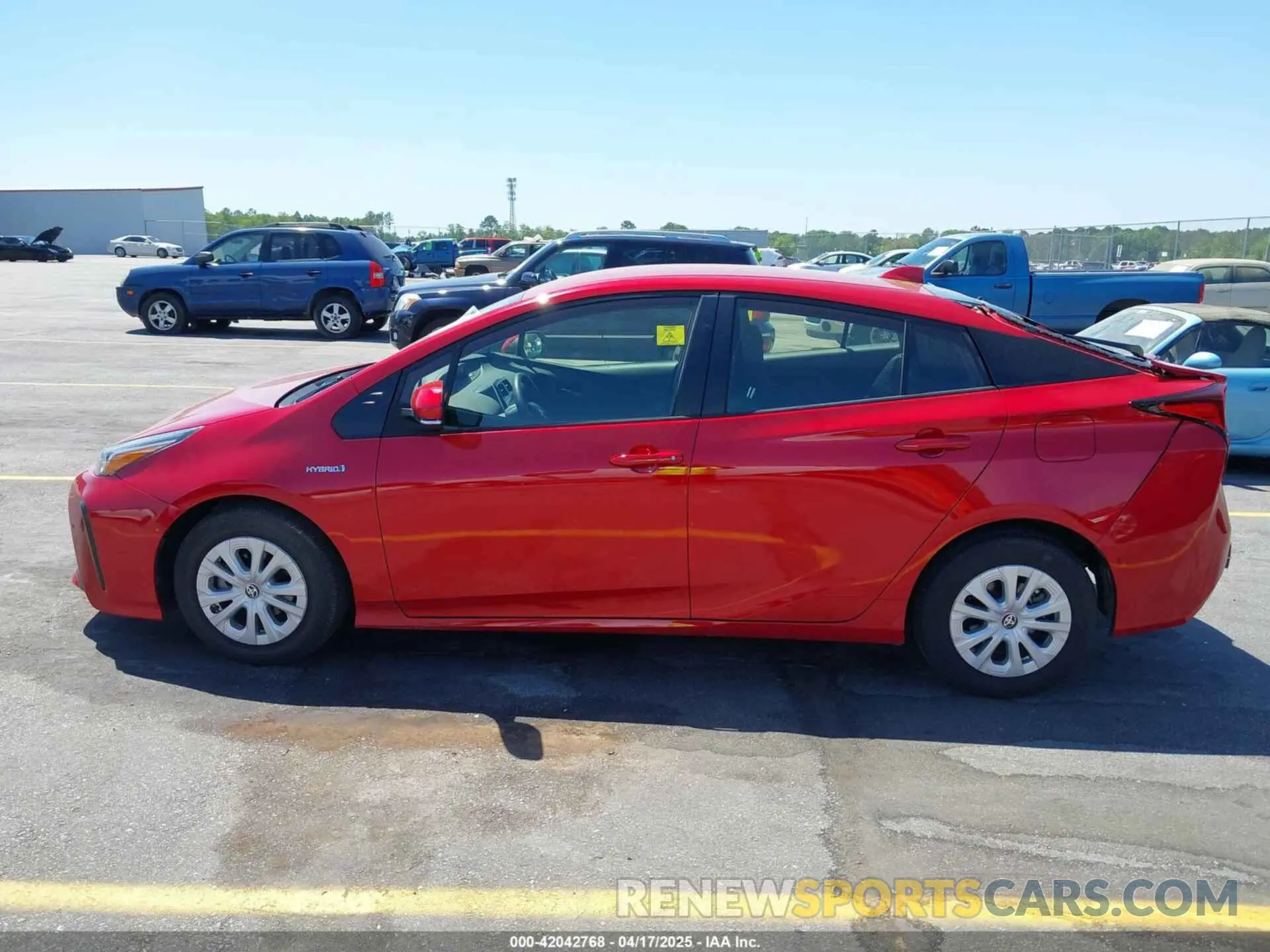 14 fotografías del automóvil dañado JTDKAMFU6N3158307 TOYOTA PRIUS 2022