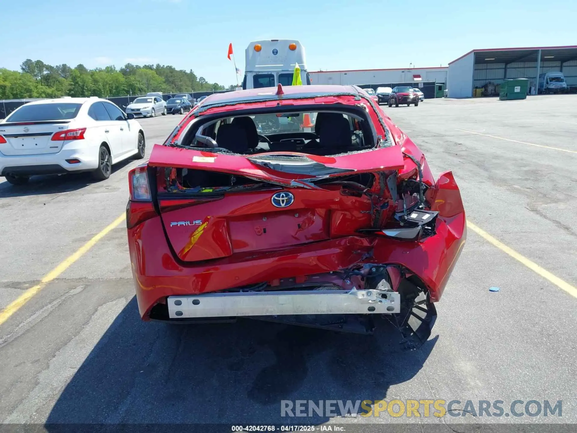 16 fotografías del automóvil dañado JTDKAMFU6N3158307 TOYOTA PRIUS 2022