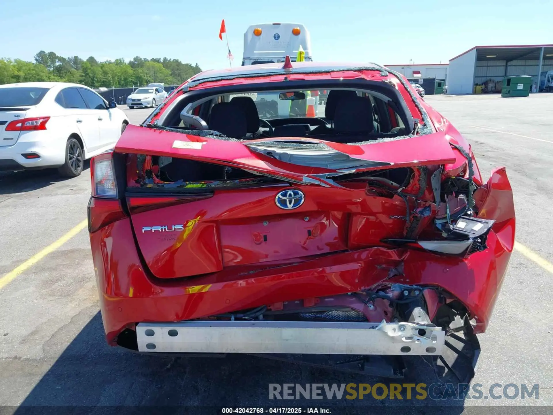 17 fotografías del automóvil dañado JTDKAMFU6N3158307 TOYOTA PRIUS 2022