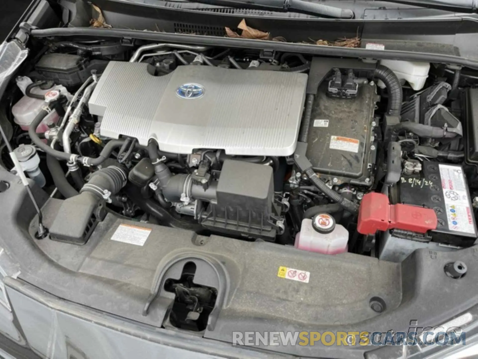 6 fotografías del automóvil dañado JTDKAMFU6N3180162 TOYOTA PRIUS 2022