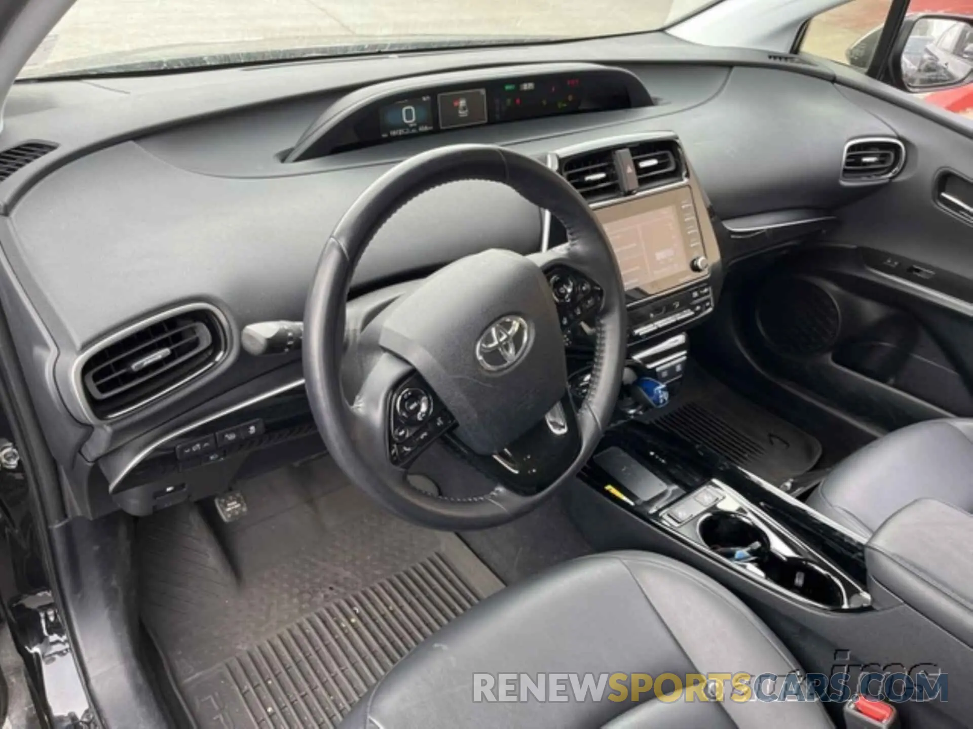 2 fotografías del automóvil dañado JTDKAMFU6N3180677 TOYOTA PRIUS 2022