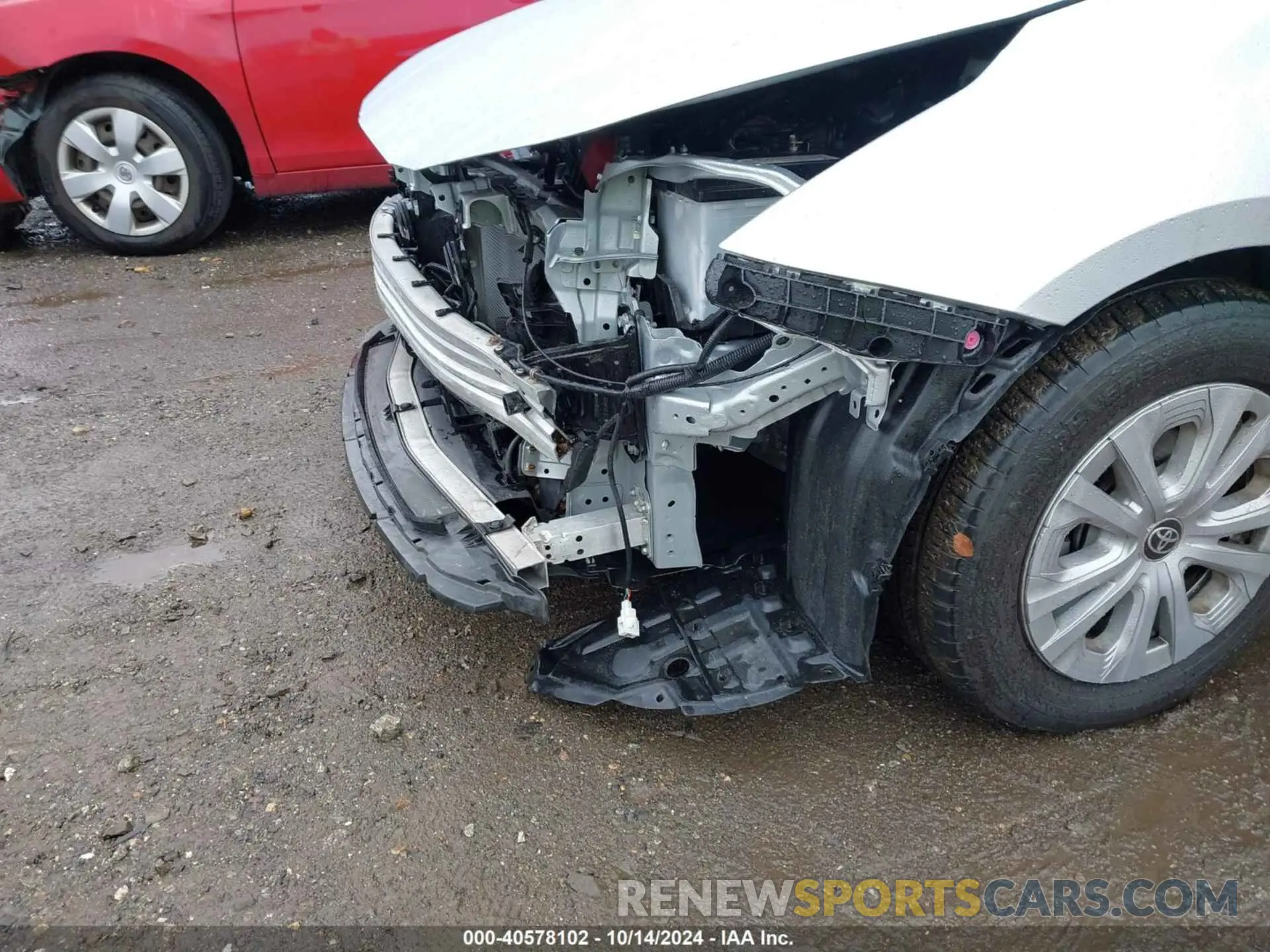 18 fotografías del automóvil dañado JTDKAMFU6N3180730 TOYOTA PRIUS 2022