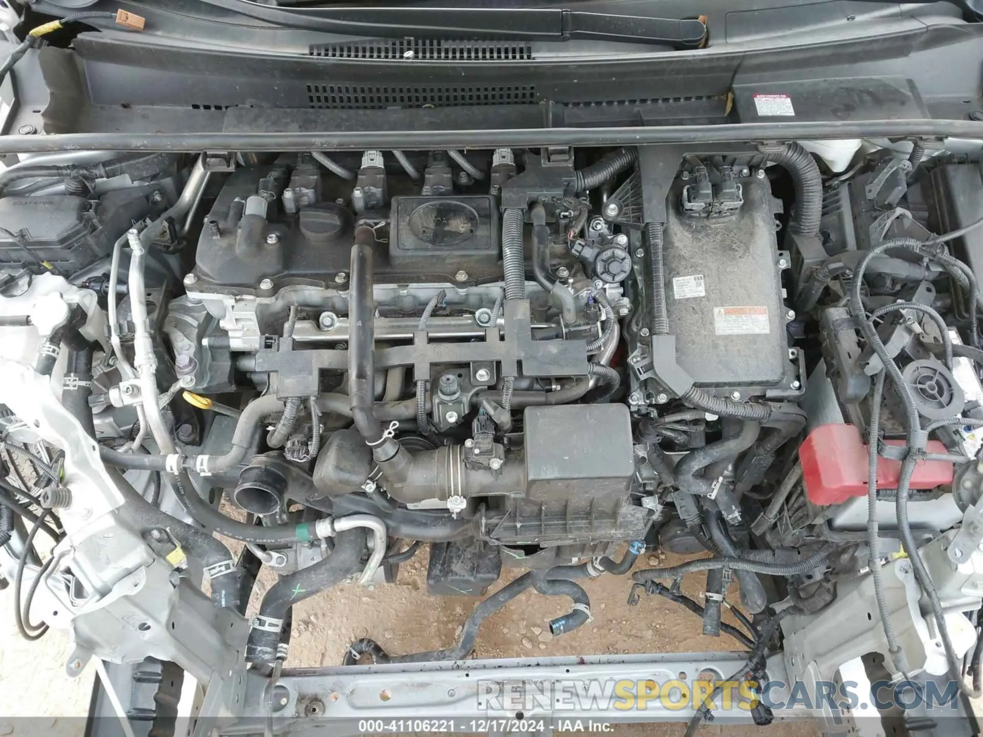 10 fotografías del automóvil dañado JTDKAMFU6N3186589 TOYOTA PRIUS 2022