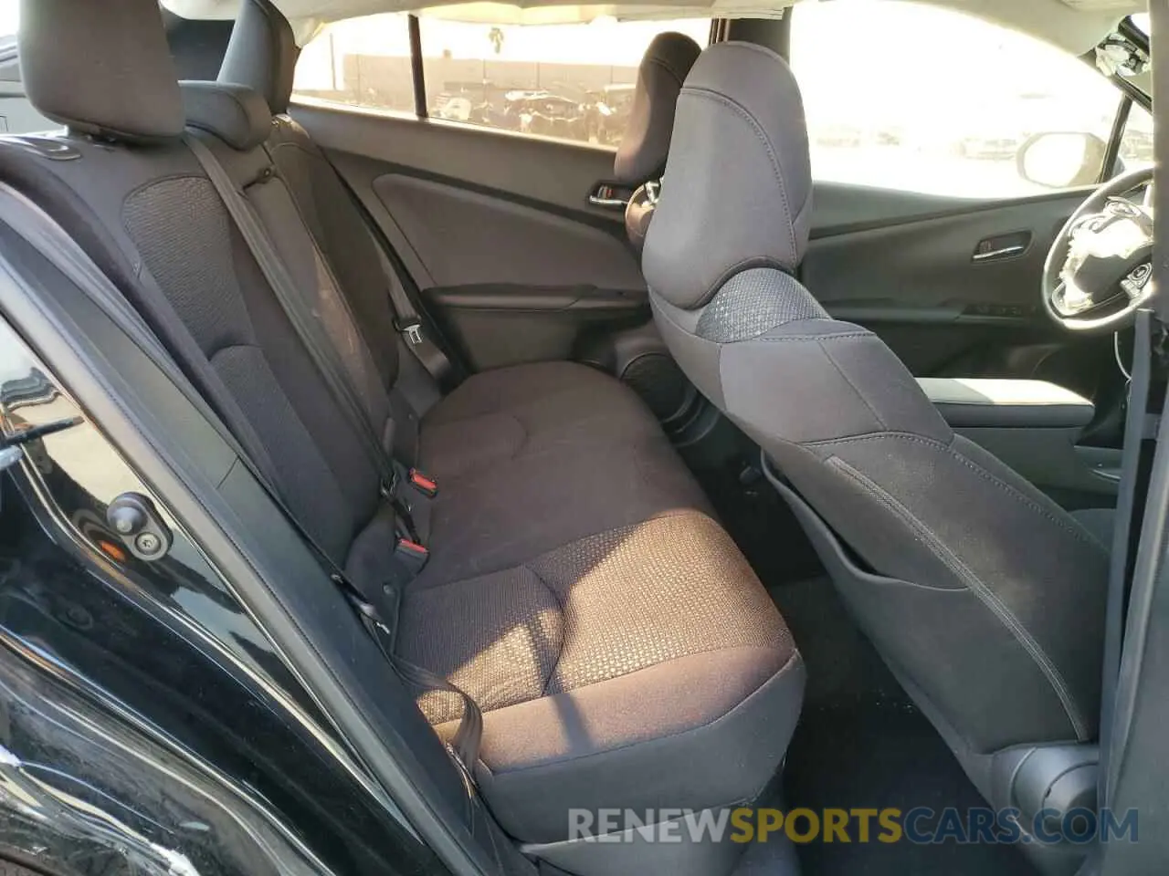 10 fotografías del automóvil dañado JTDKAMFU7N3179814 TOYOTA PRIUS 2022