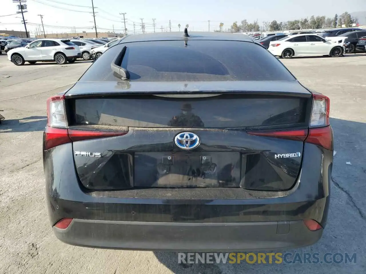 6 fotografías del automóvil dañado JTDKAMFU7N3179814 TOYOTA PRIUS 2022