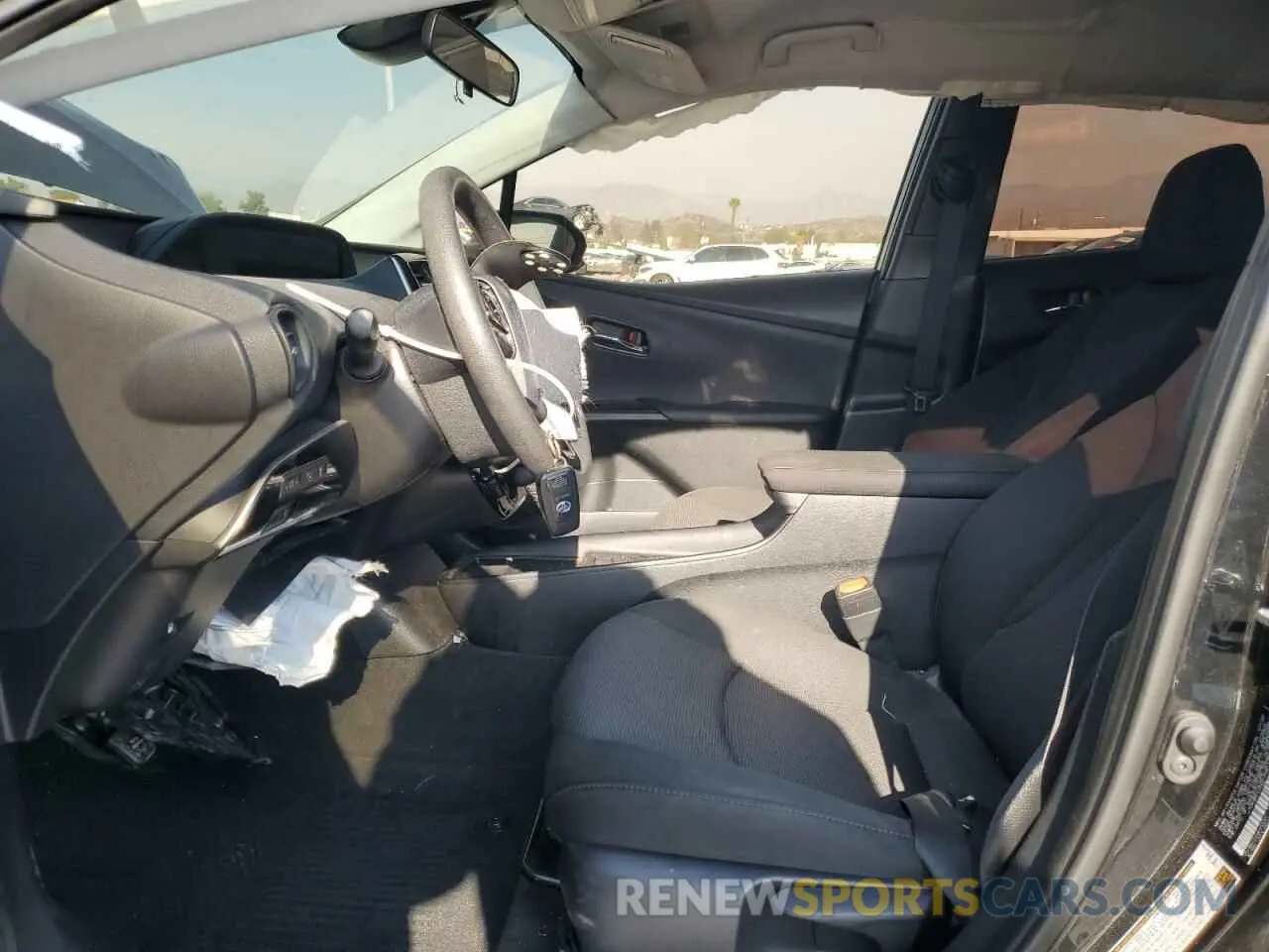 7 fotografías del automóvil dañado JTDKAMFU7N3179814 TOYOTA PRIUS 2022