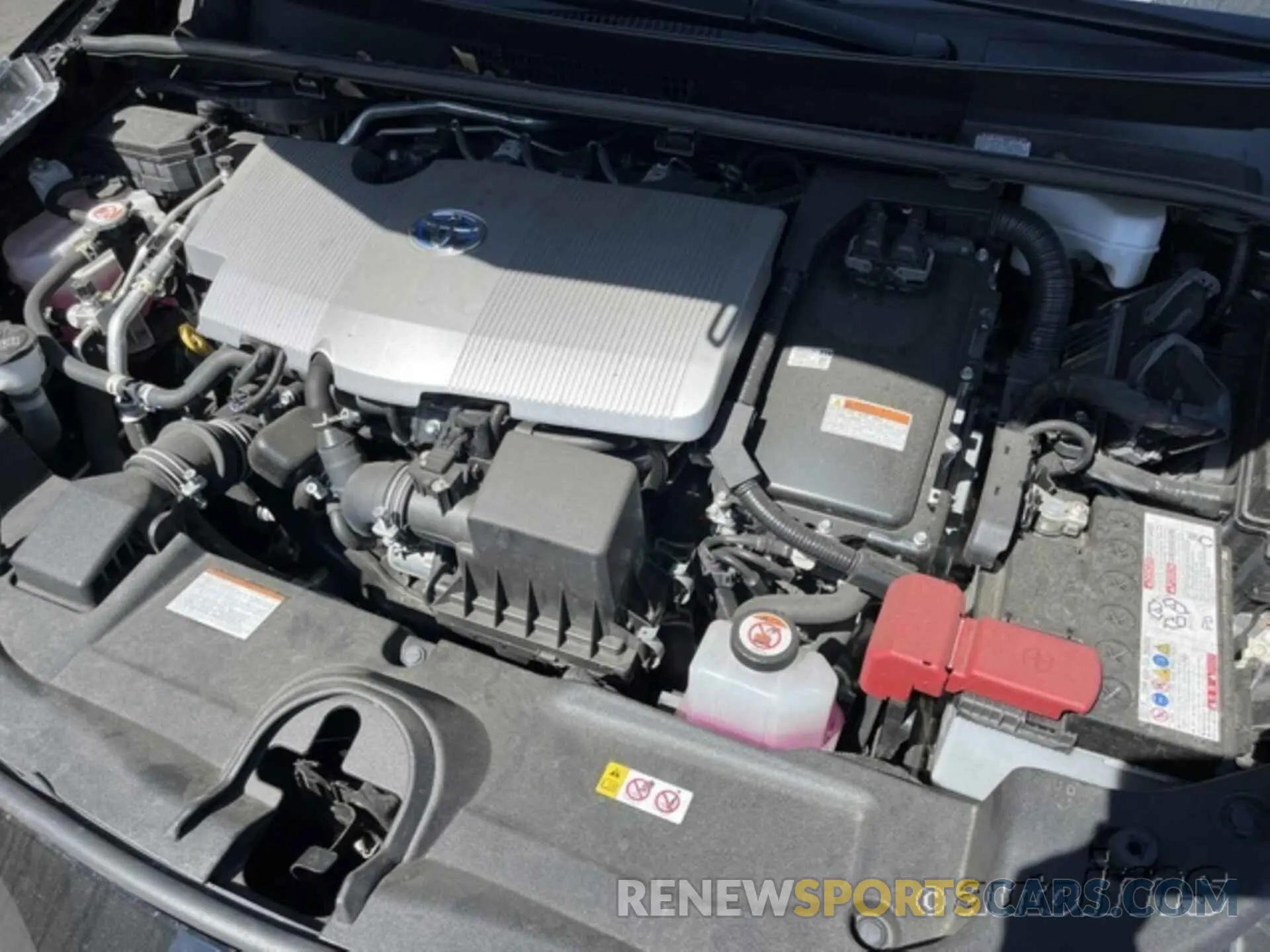 3 fotografías del automóvil dañado JTDKAMFU7N3180526 TOYOTA PRIUS 2022