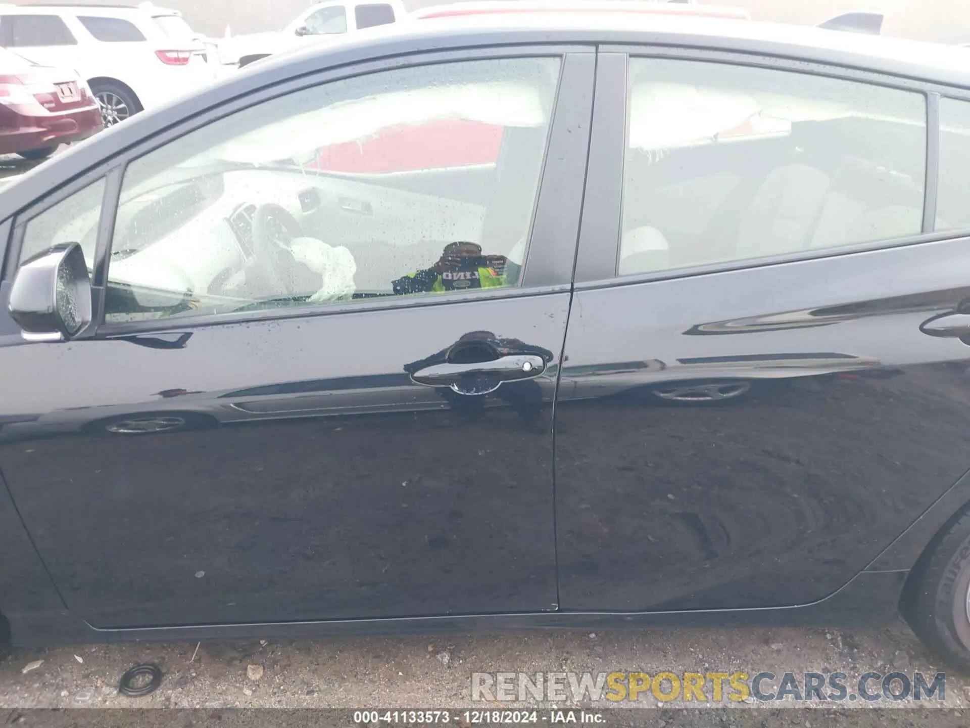 14 fotografías del automóvil dañado JTDKAMFU7N3181031 TOYOTA PRIUS 2022