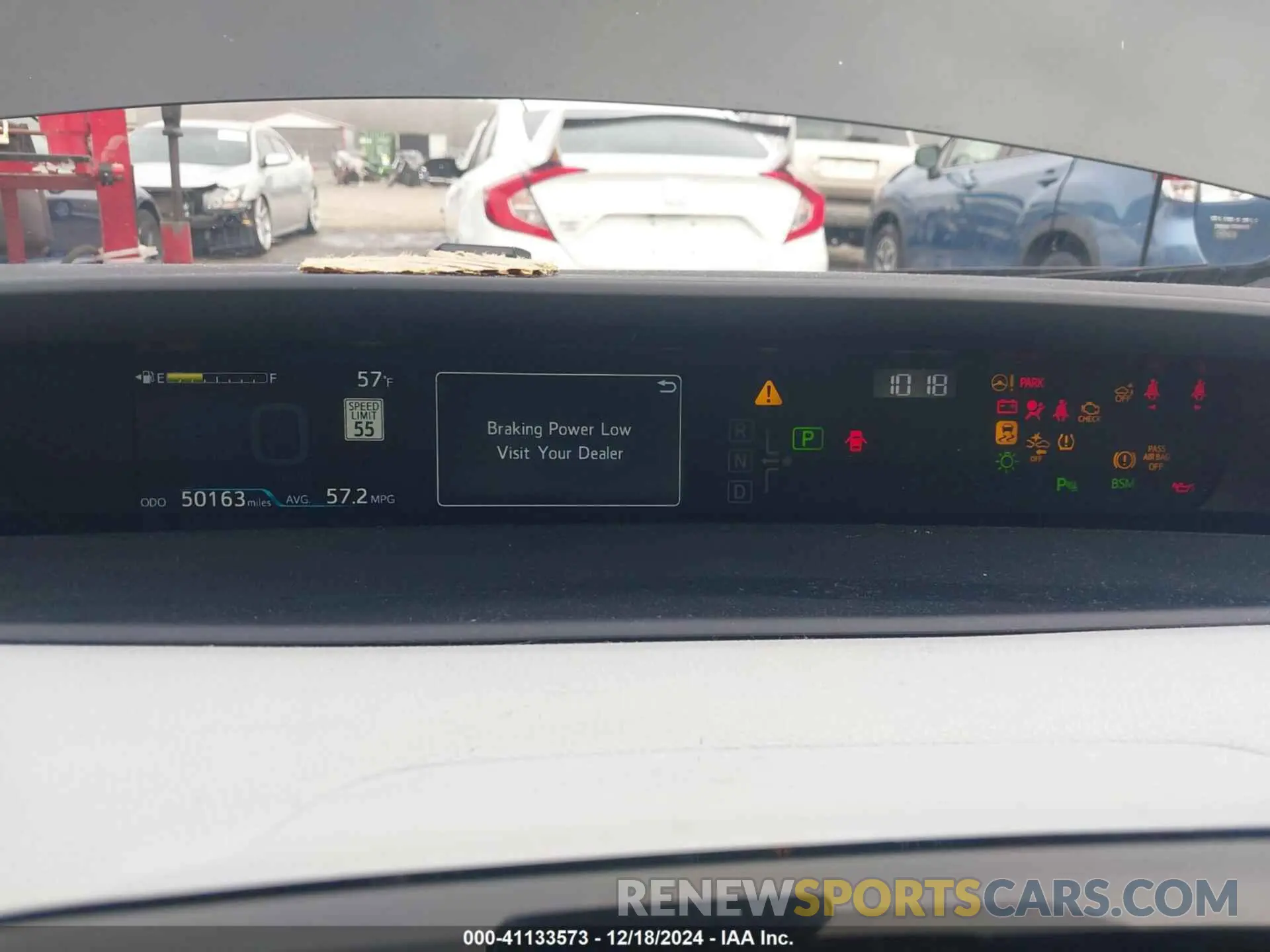 7 fotografías del automóvil dañado JTDKAMFU7N3181031 TOYOTA PRIUS 2022