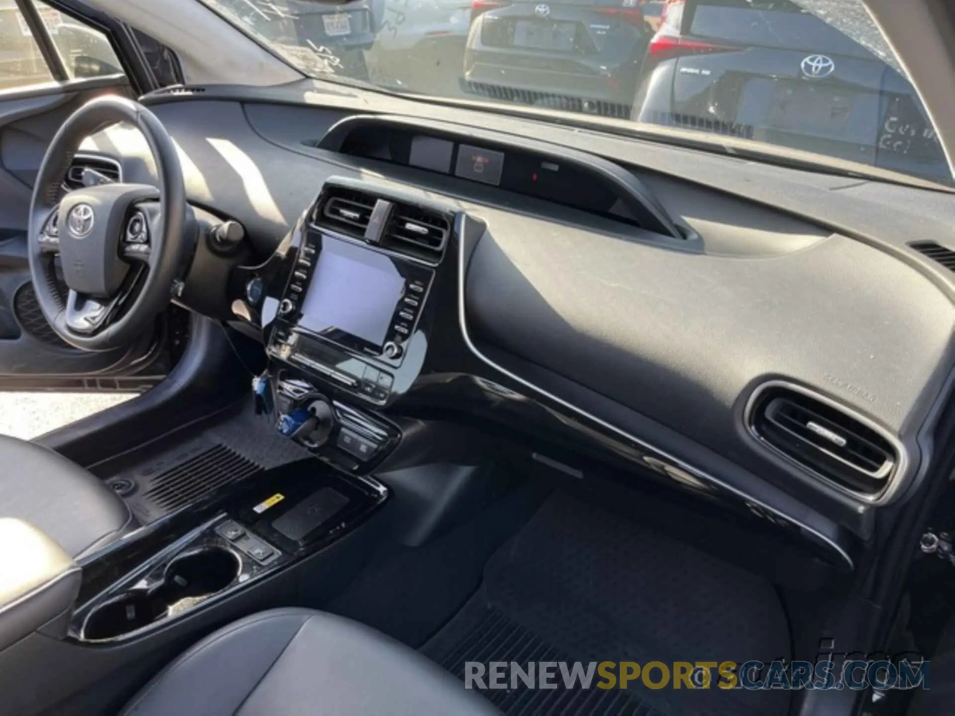 12 fotografías del automóvil dañado JTDKAMFU8N3180230 TOYOTA PRIUS 2022