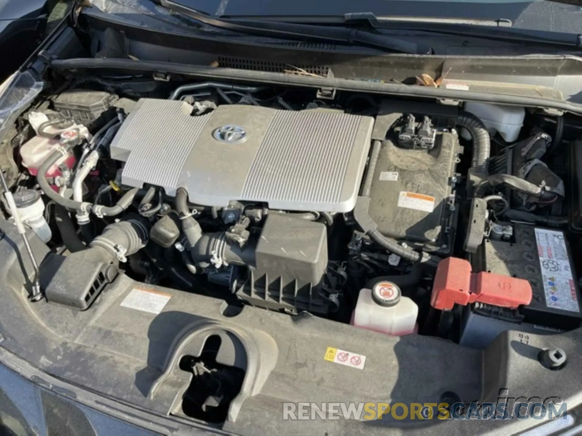13 fotografías del automóvil dañado JTDKAMFU8N3180230 TOYOTA PRIUS 2022