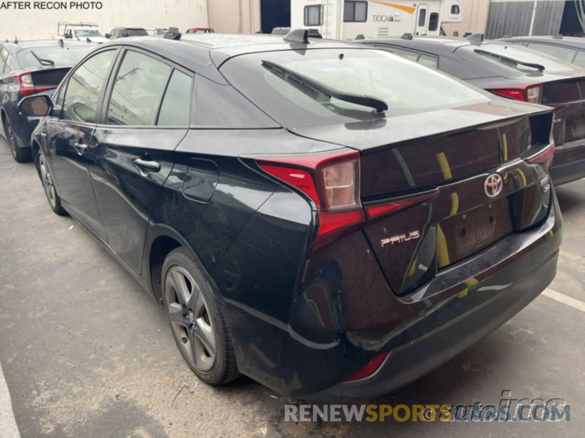 5 fotografías del automóvil dañado JTDKAMFU8N3180339 TOYOTA PRIUS 2022