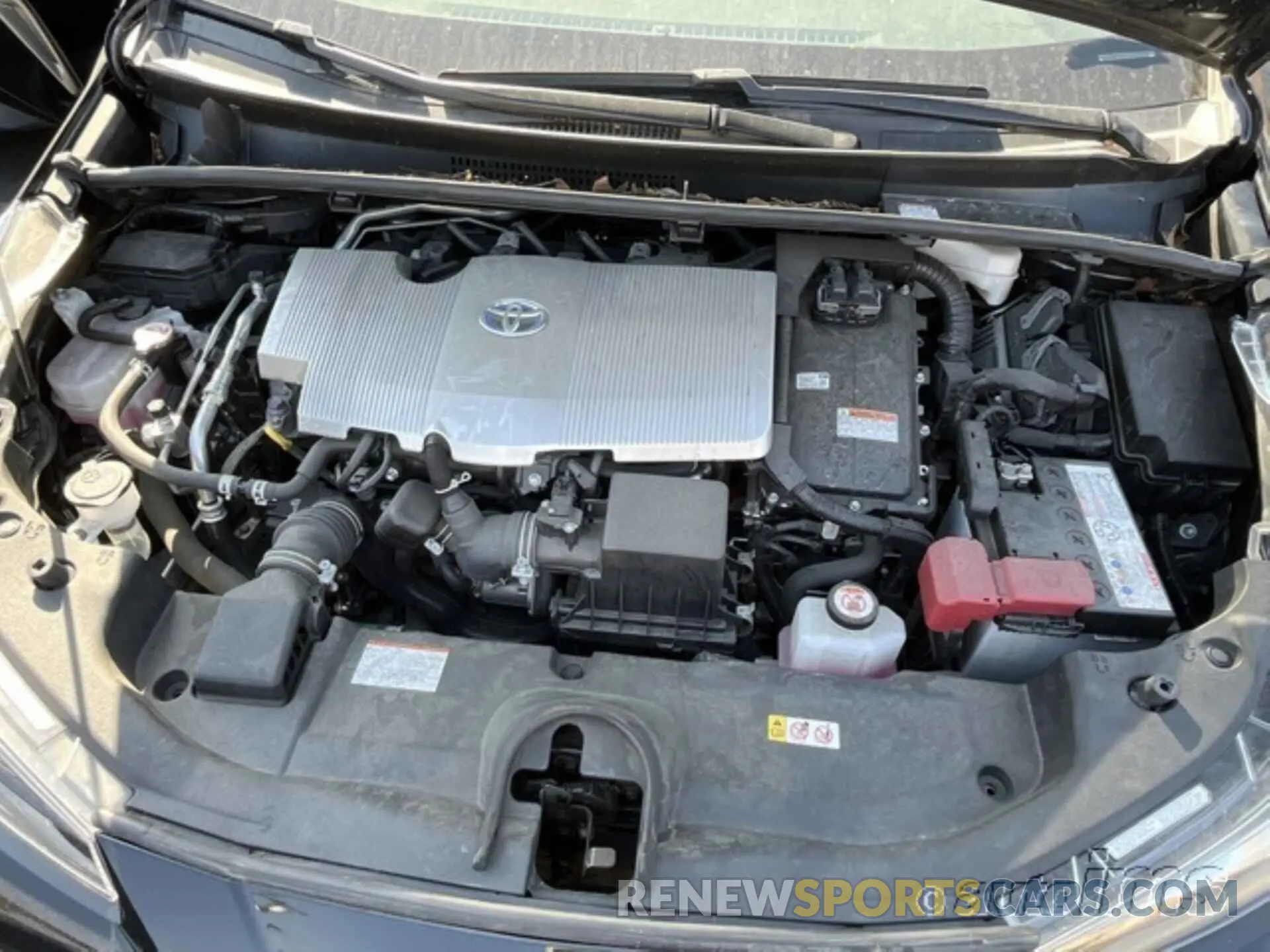 8 fotografías del automóvil dañado JTDKAMFU8N3180700 TOYOTA PRIUS 2022